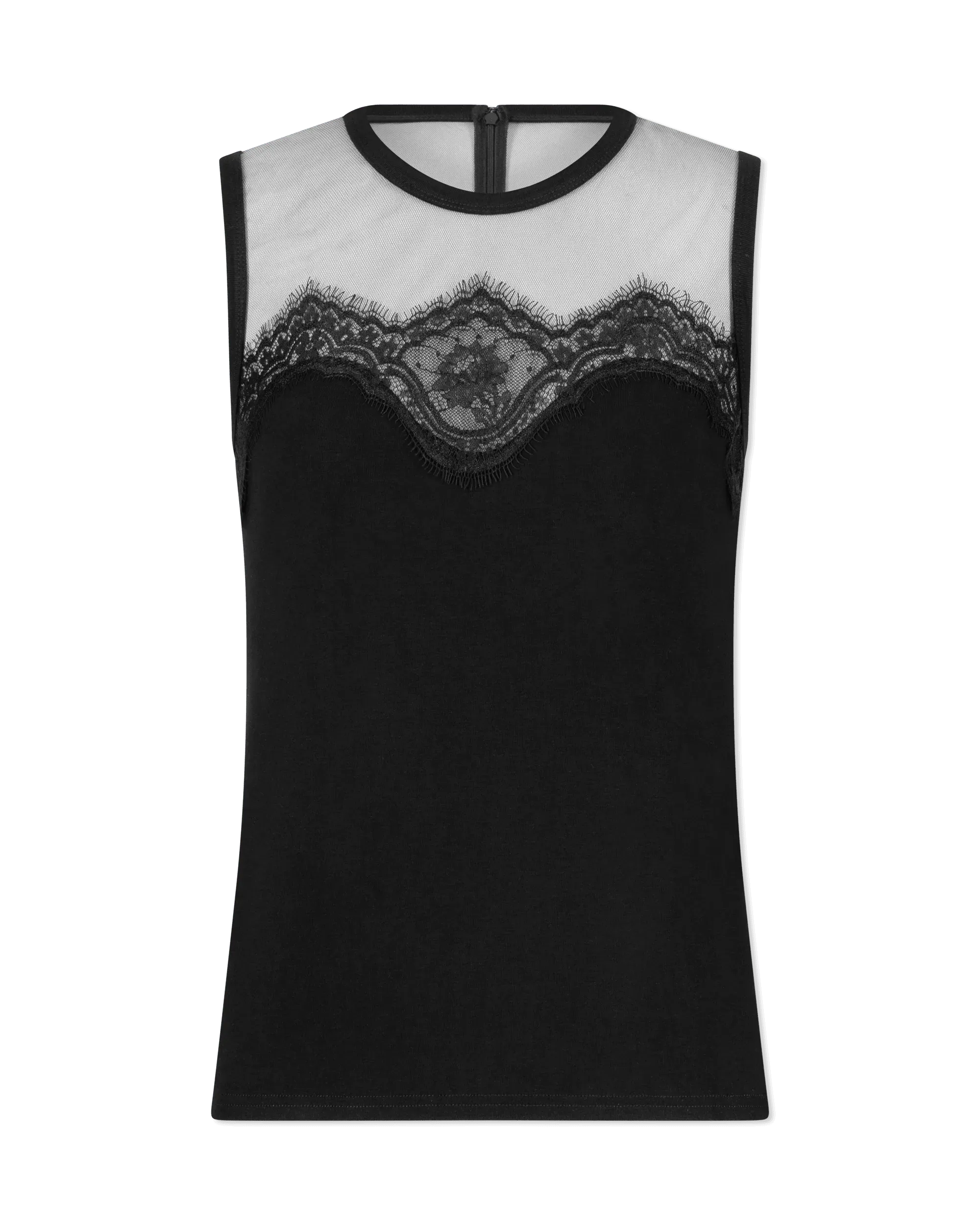 Marilyn Lace Combo Top - DIHSAN