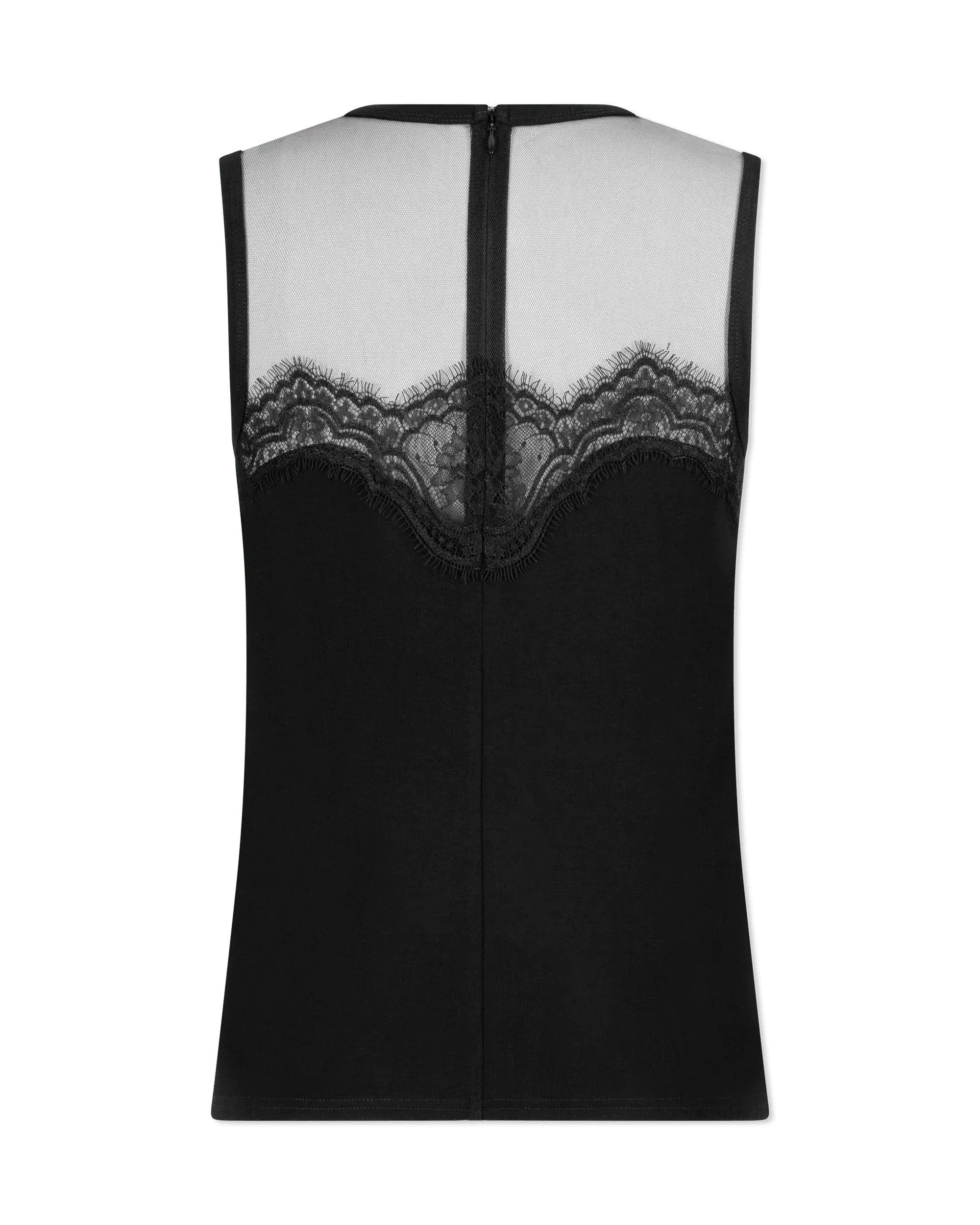 Marilyn Lace Combo Top - DIHSAN