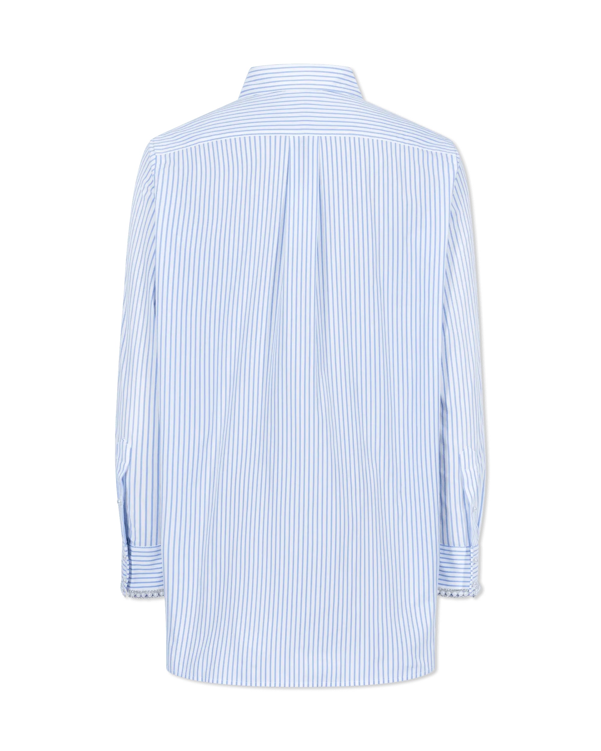 Generation Love Fiore Embellished Pinstripe Shirt - DIHSAN