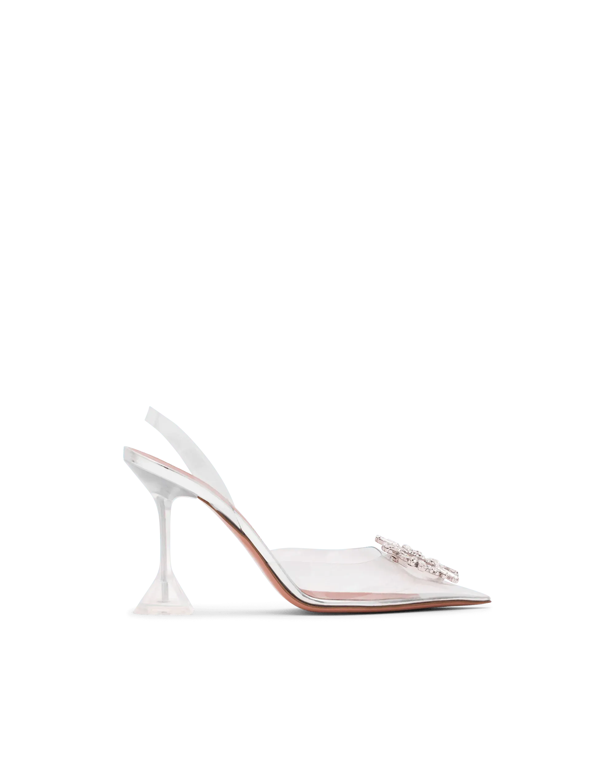 Begum Glass Sling Pumps - DIHSAN