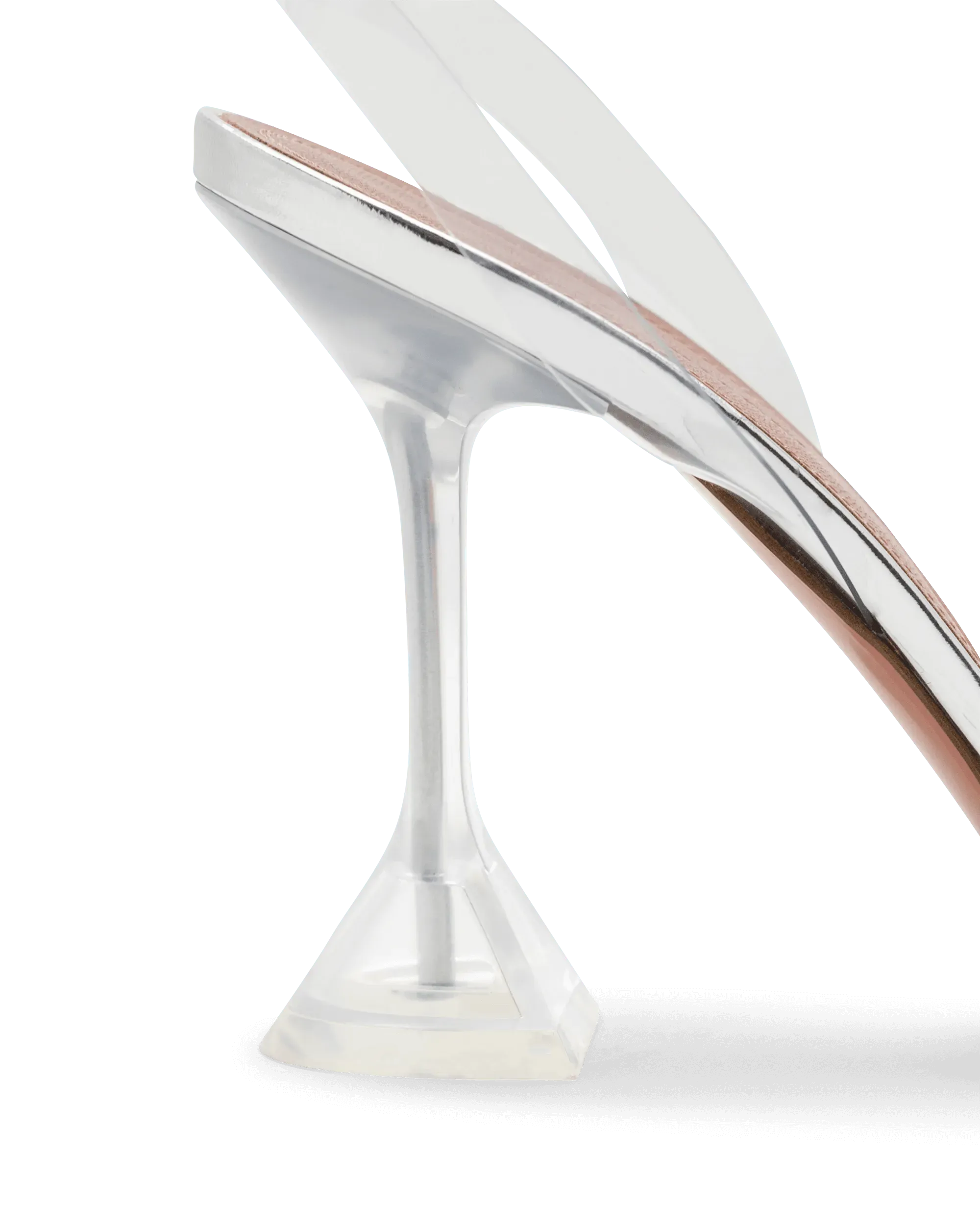Begum Glass Sling Pumps - DIHSAN