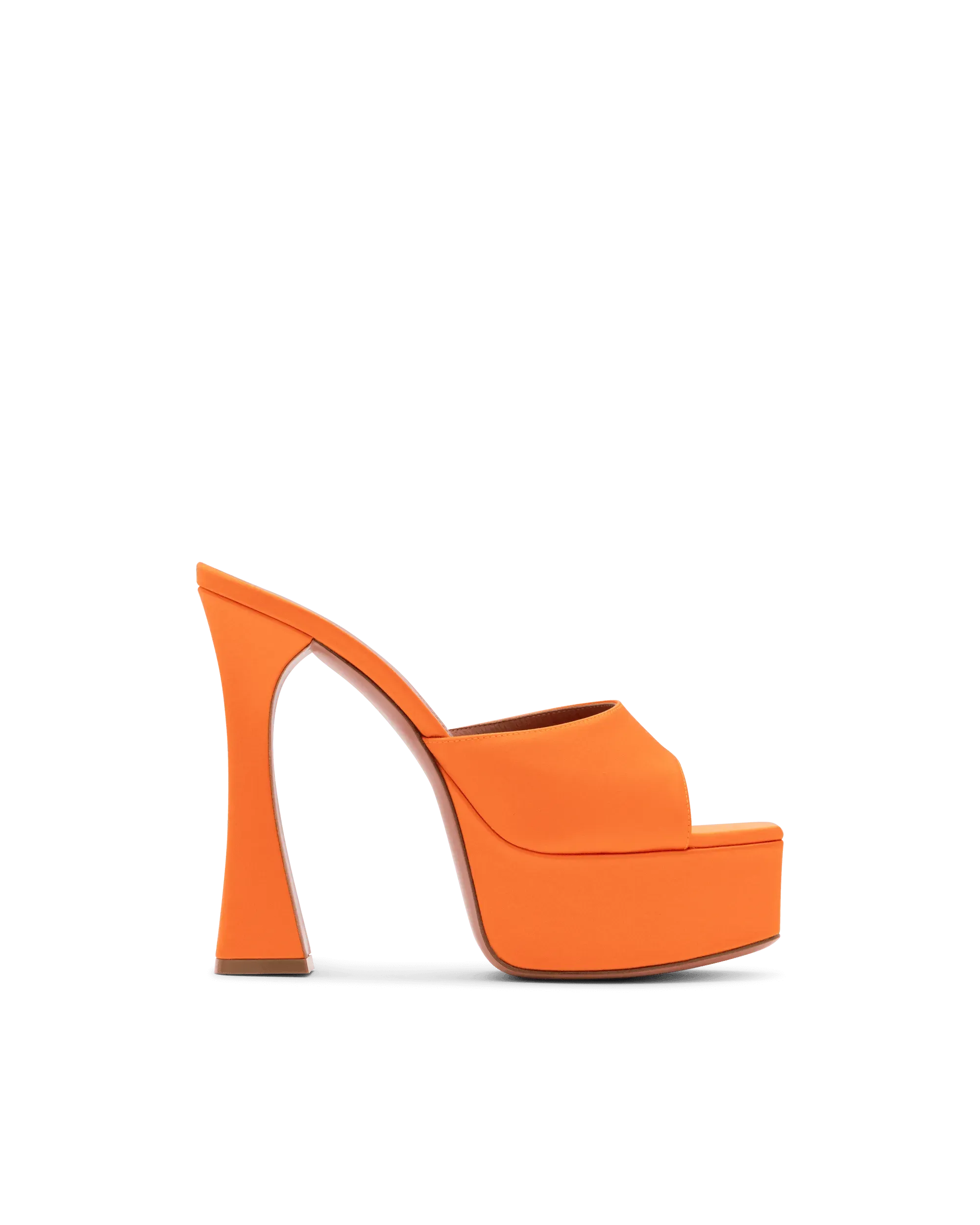 Dalida Satin Platform Heeled Sandals - DIHSAN
