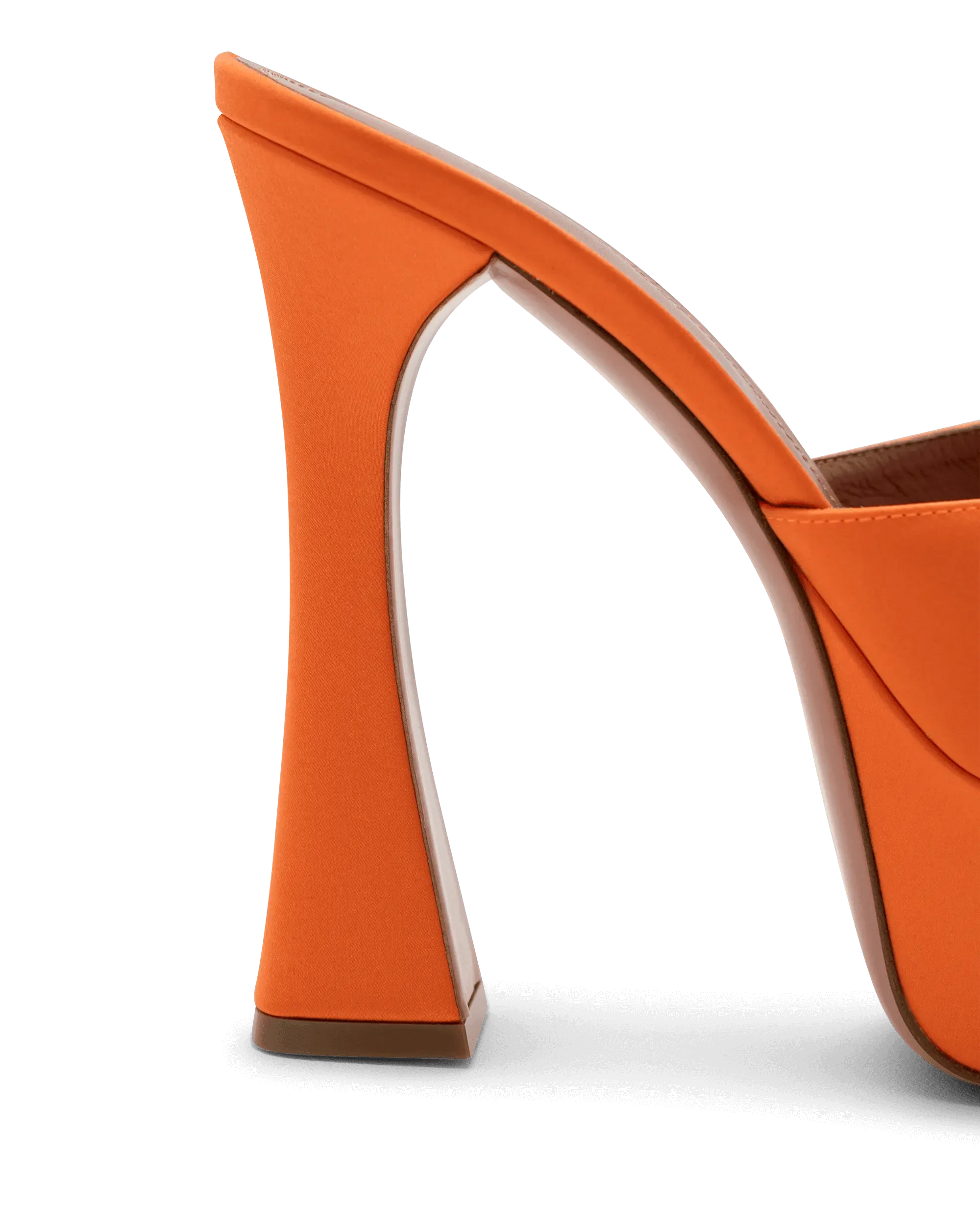 Dalida Satin Platform Heeled Sandals - DIHSAN