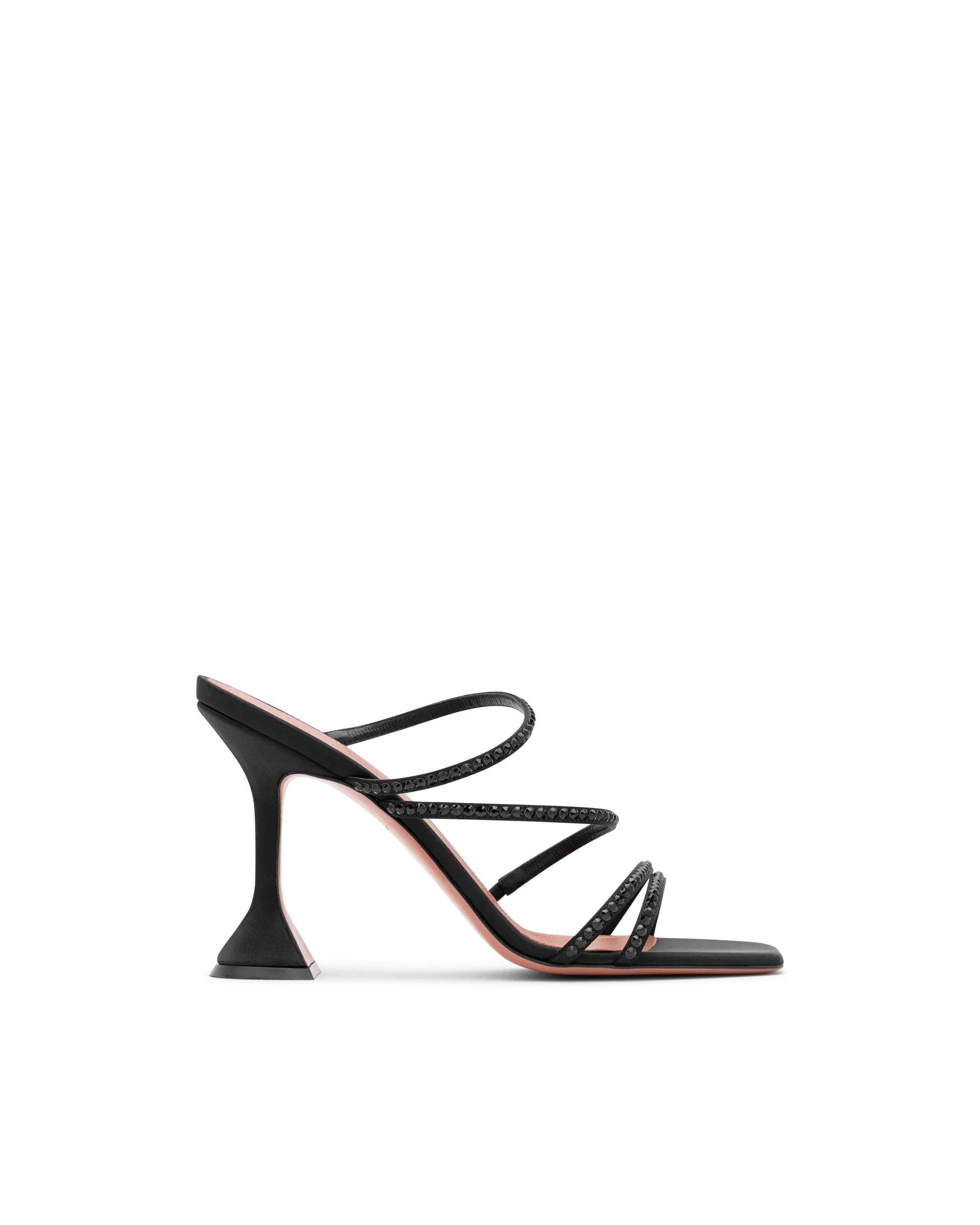 Naima Crystal Slipper 95mm Heeled Sandals - DIHSAN