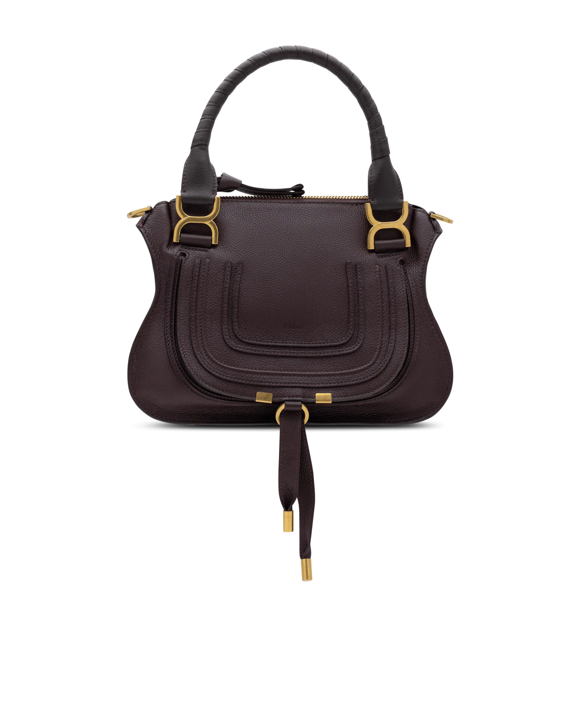 Marcie Leather Small Handbag - DIHSAN