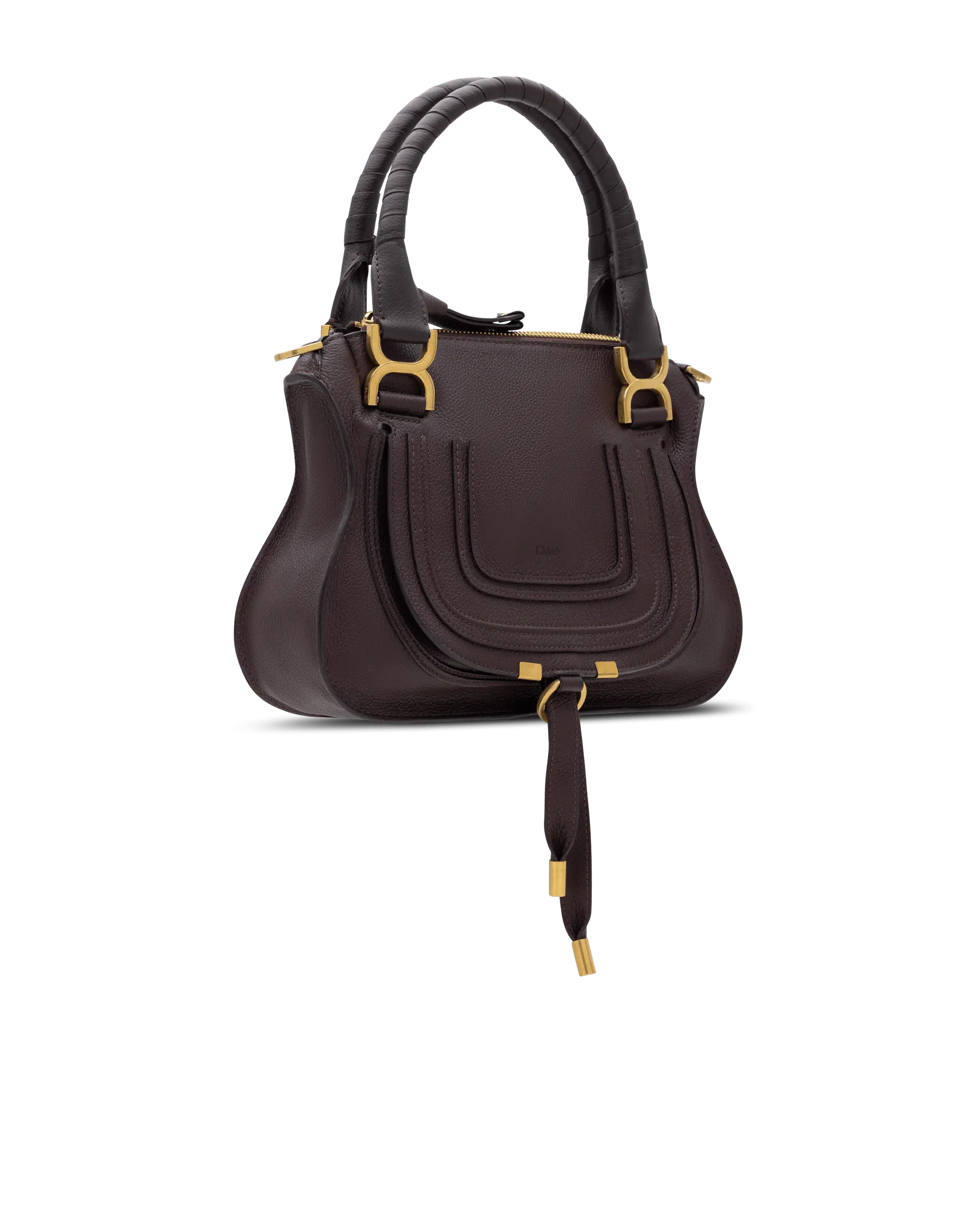 Marcie Leather Small Handbag - DIHSAN