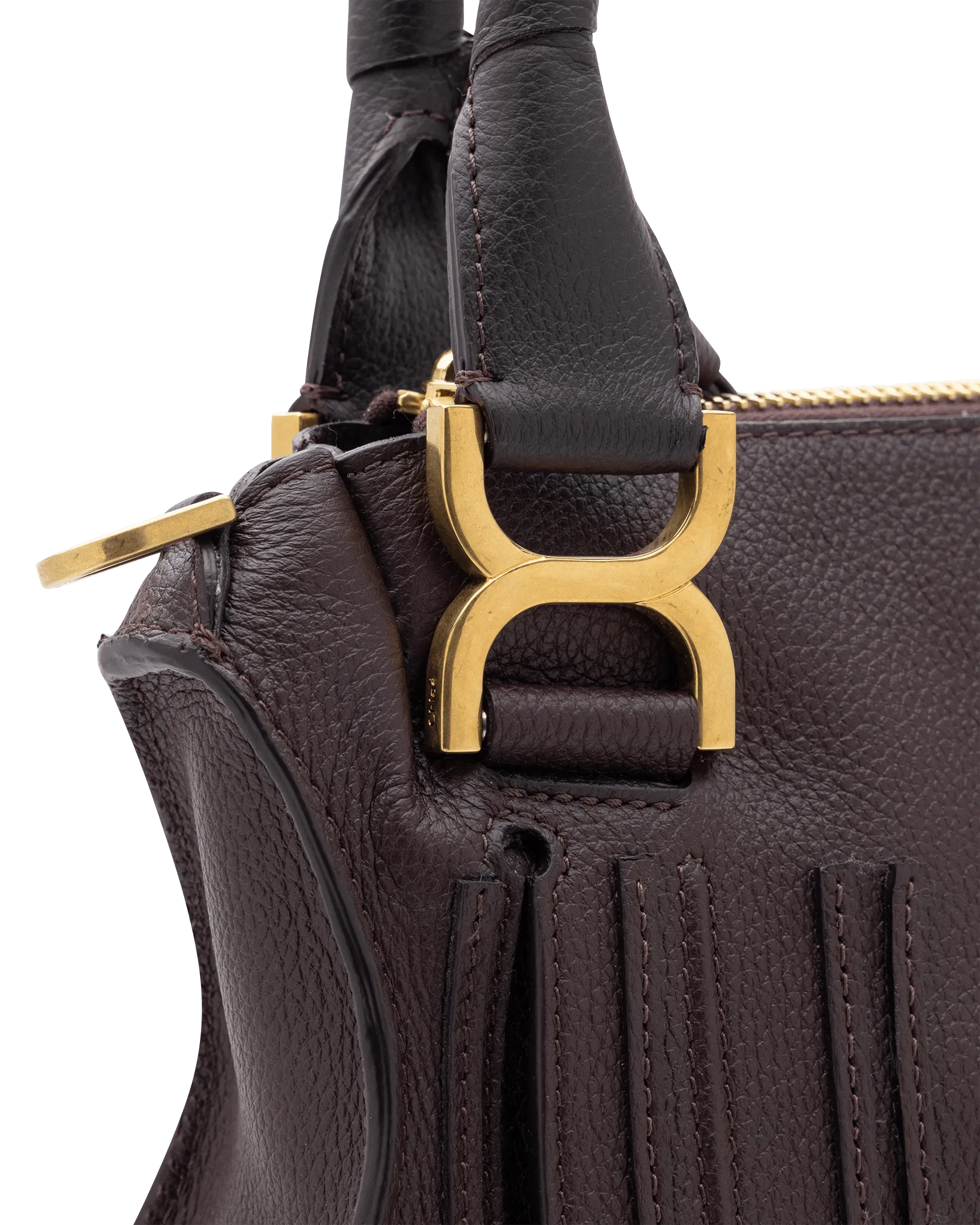 Marcie Leather Small Handbag - DIHSAN