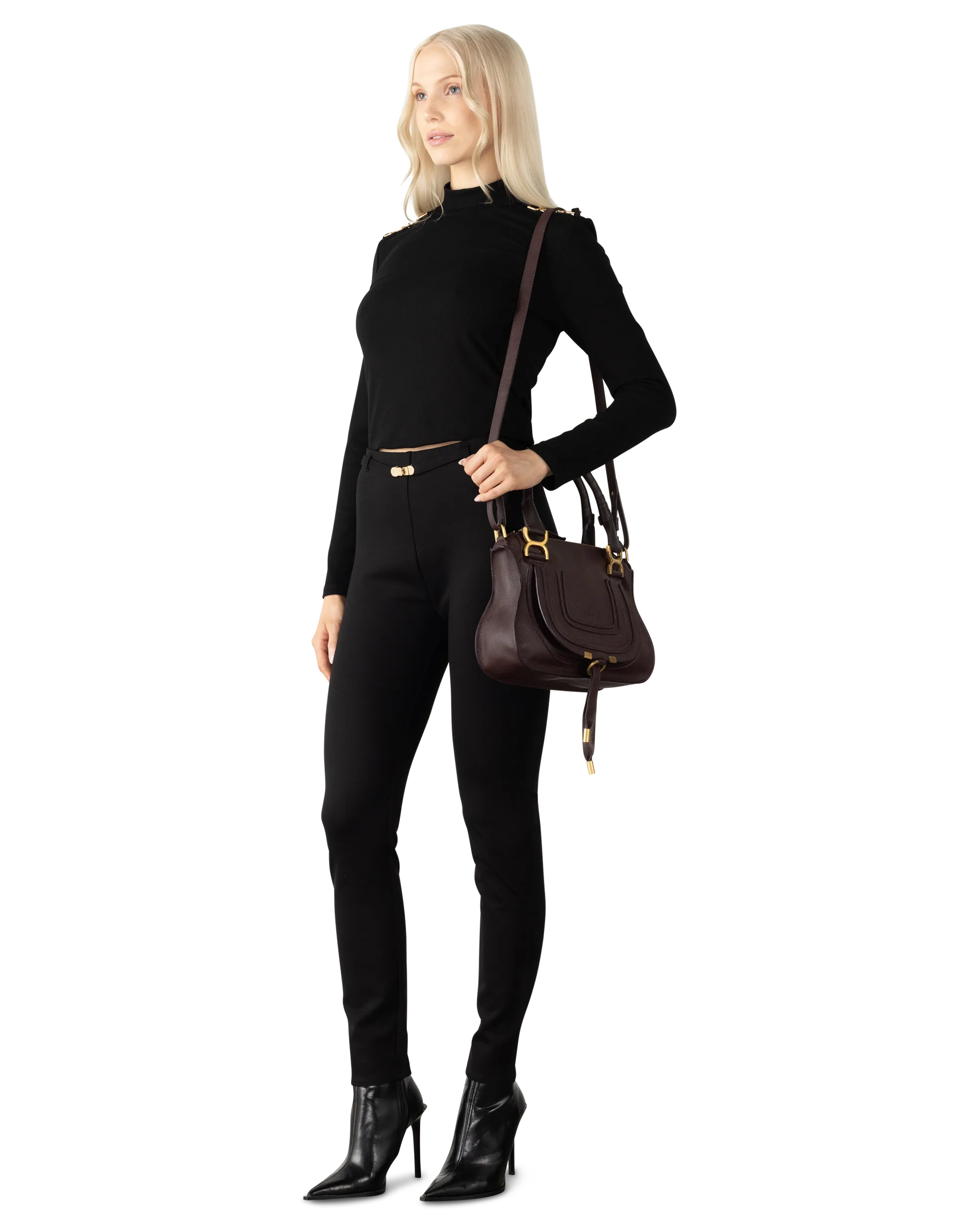Marcie Leather Small Handbag