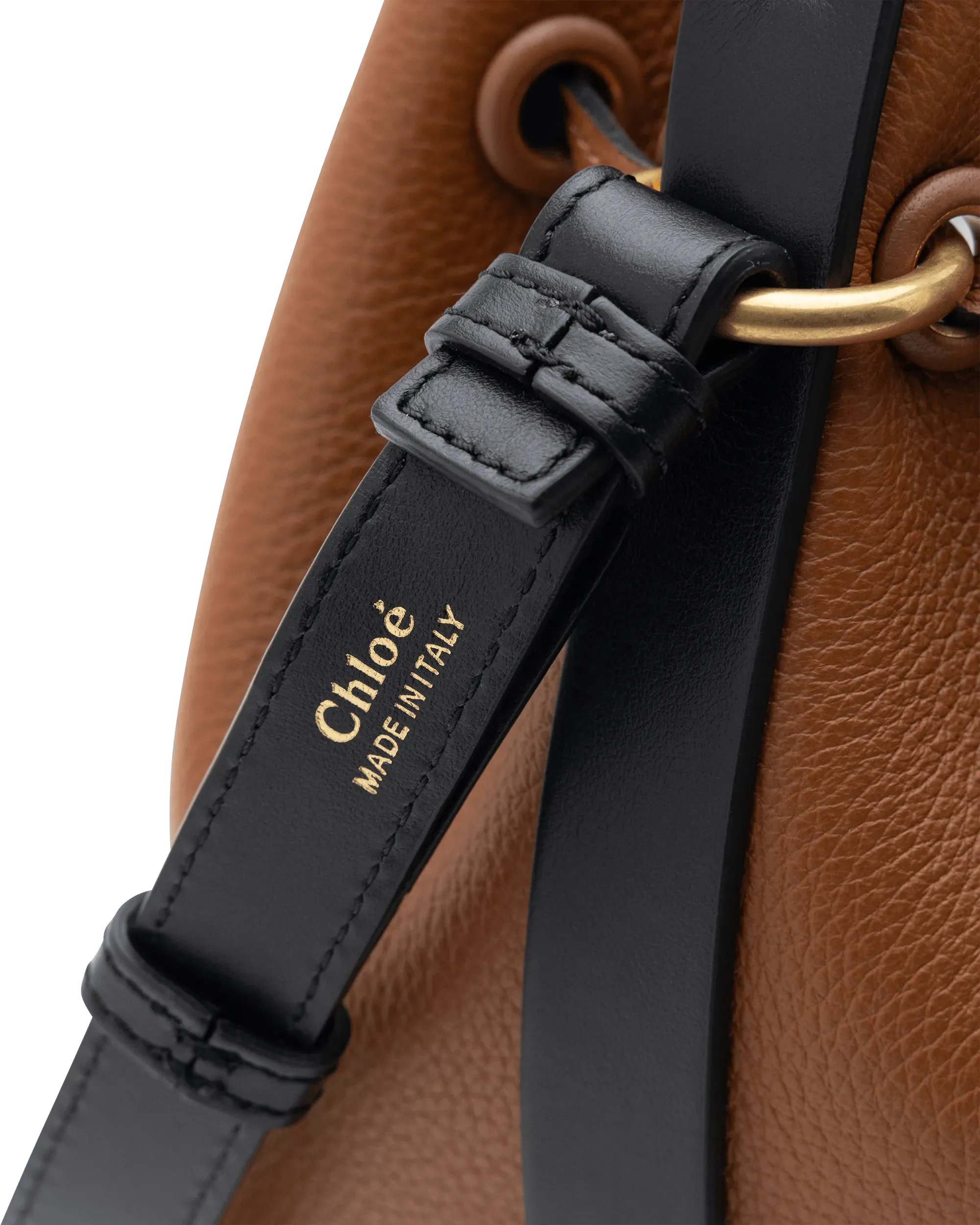 Marcie Leather Bucket Bag - DIHSAN