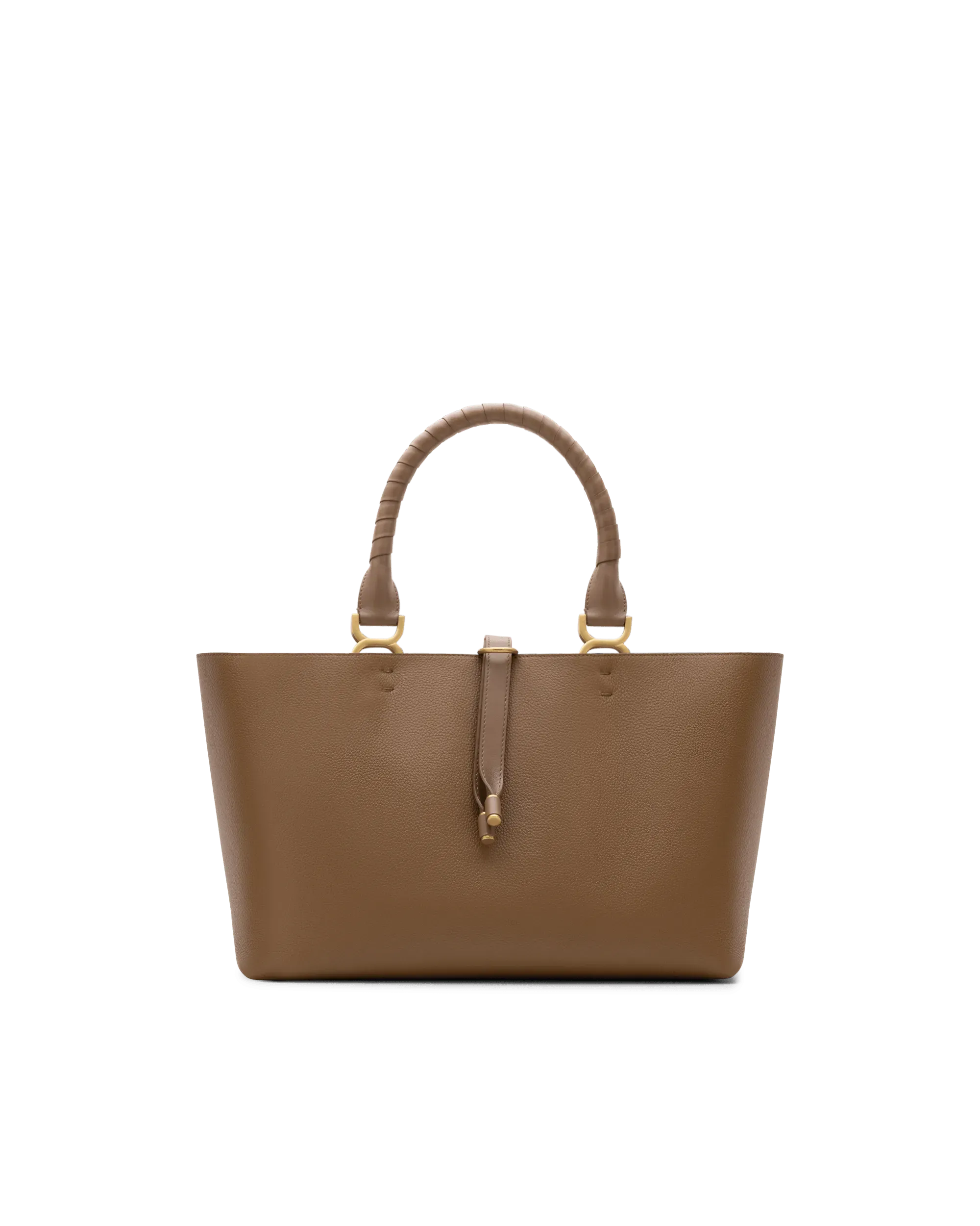 Marcie Small Leather Tote - DIHSAN