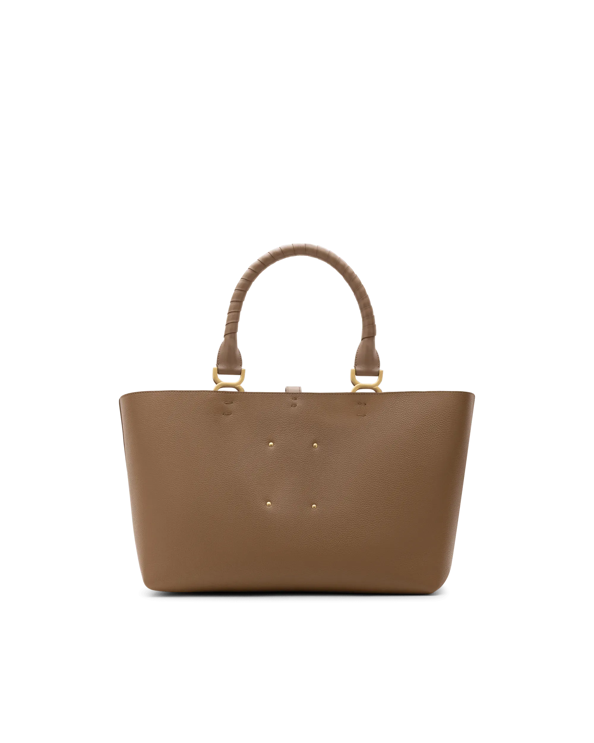 Marcie Small Leather Tote - DIHSAN