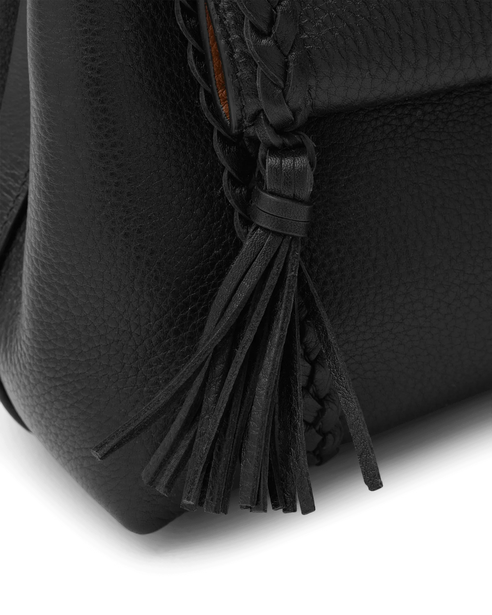 Penelope Soft Leather Medium Shoulder Bag - DIHSAN