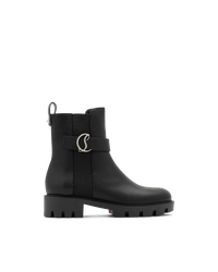 Chelsea Booty Lug Leather Boots - DIHSAN