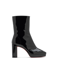 Alleo 90 Patent Soft Leather Ankle Boots - DIHSAN