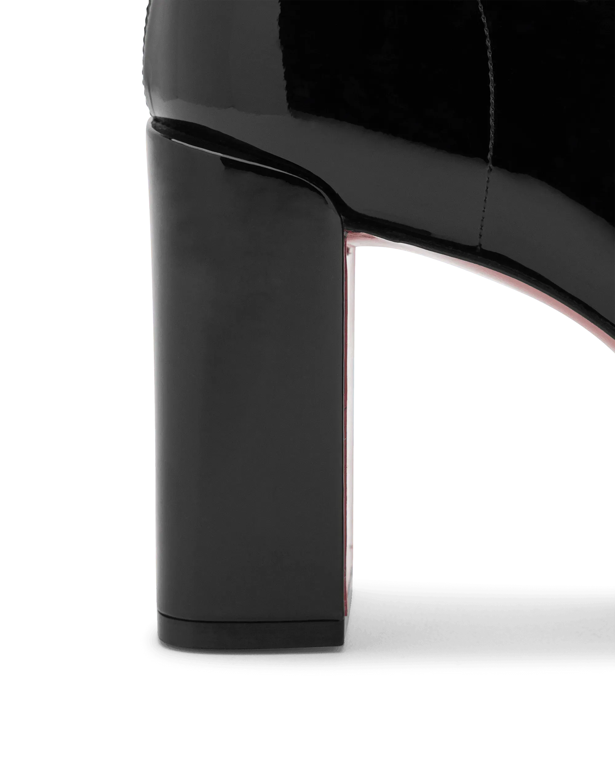 Alleo 90 Patent Soft Leather Ankle Boots - DIHSAN