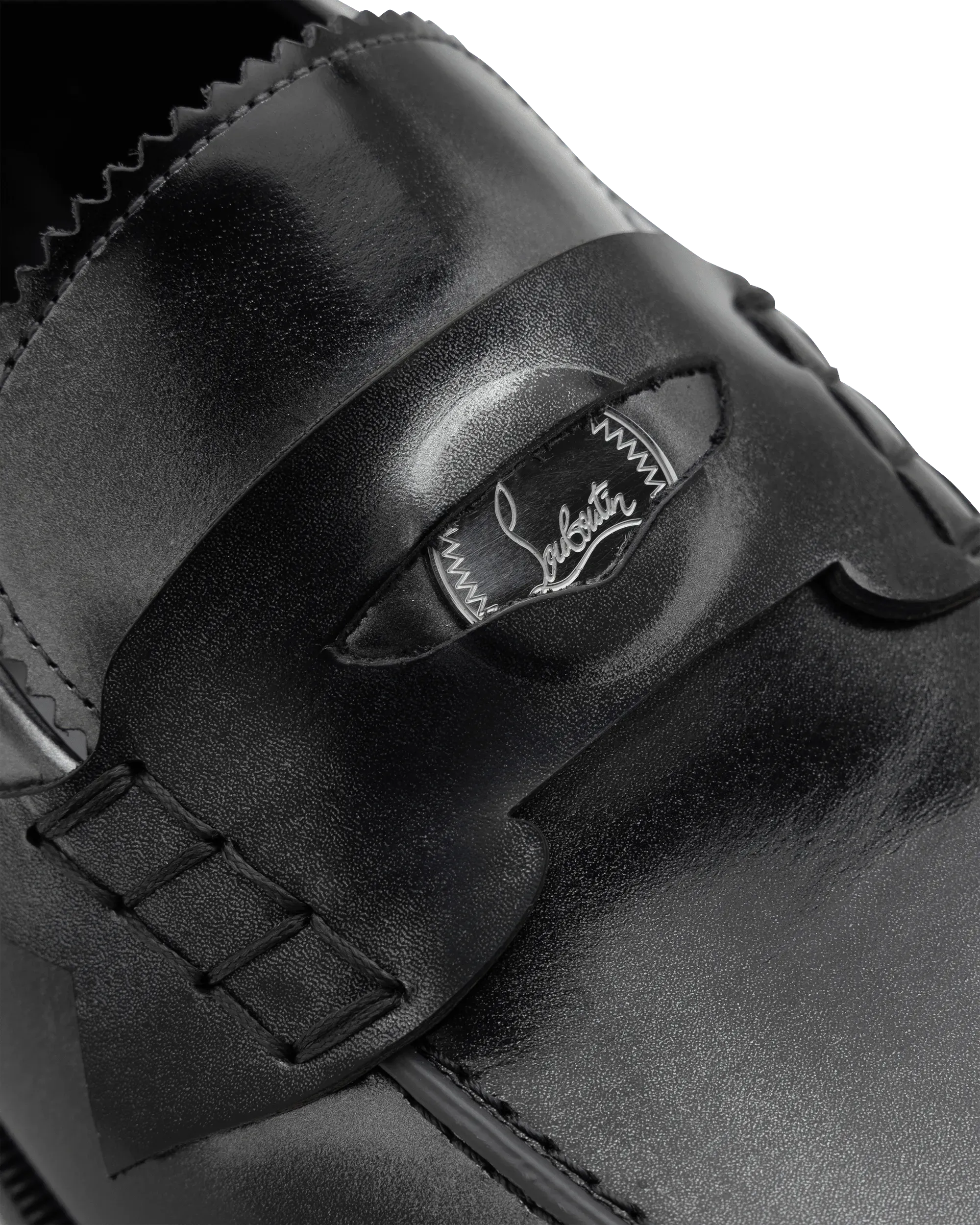 Penny Donna Brush Leather Loafers - DIHSAN