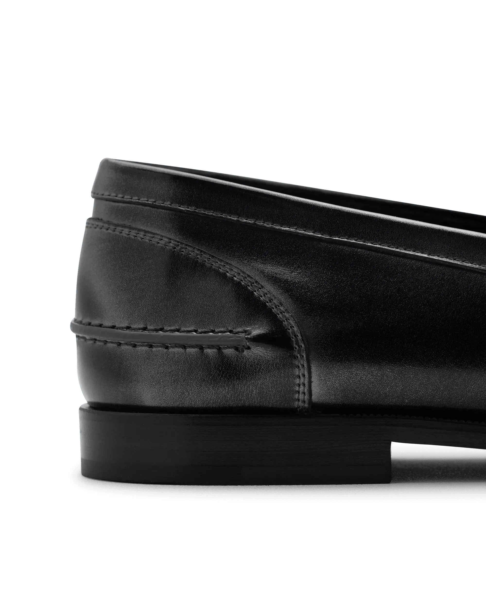 Penny Donna Brush Leather Loafers - DIHSAN