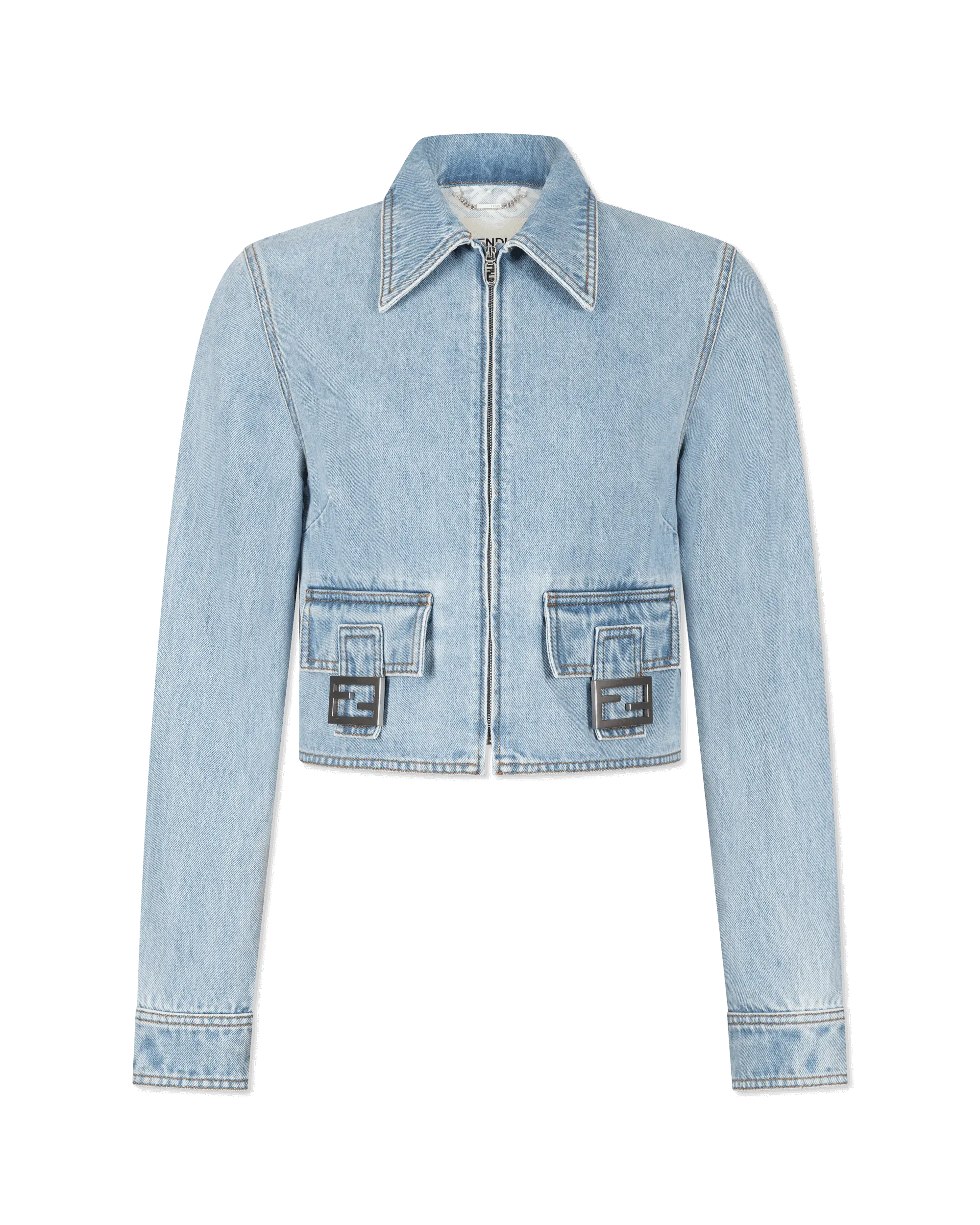 Baguette Denim Jacket - DIHSAN
