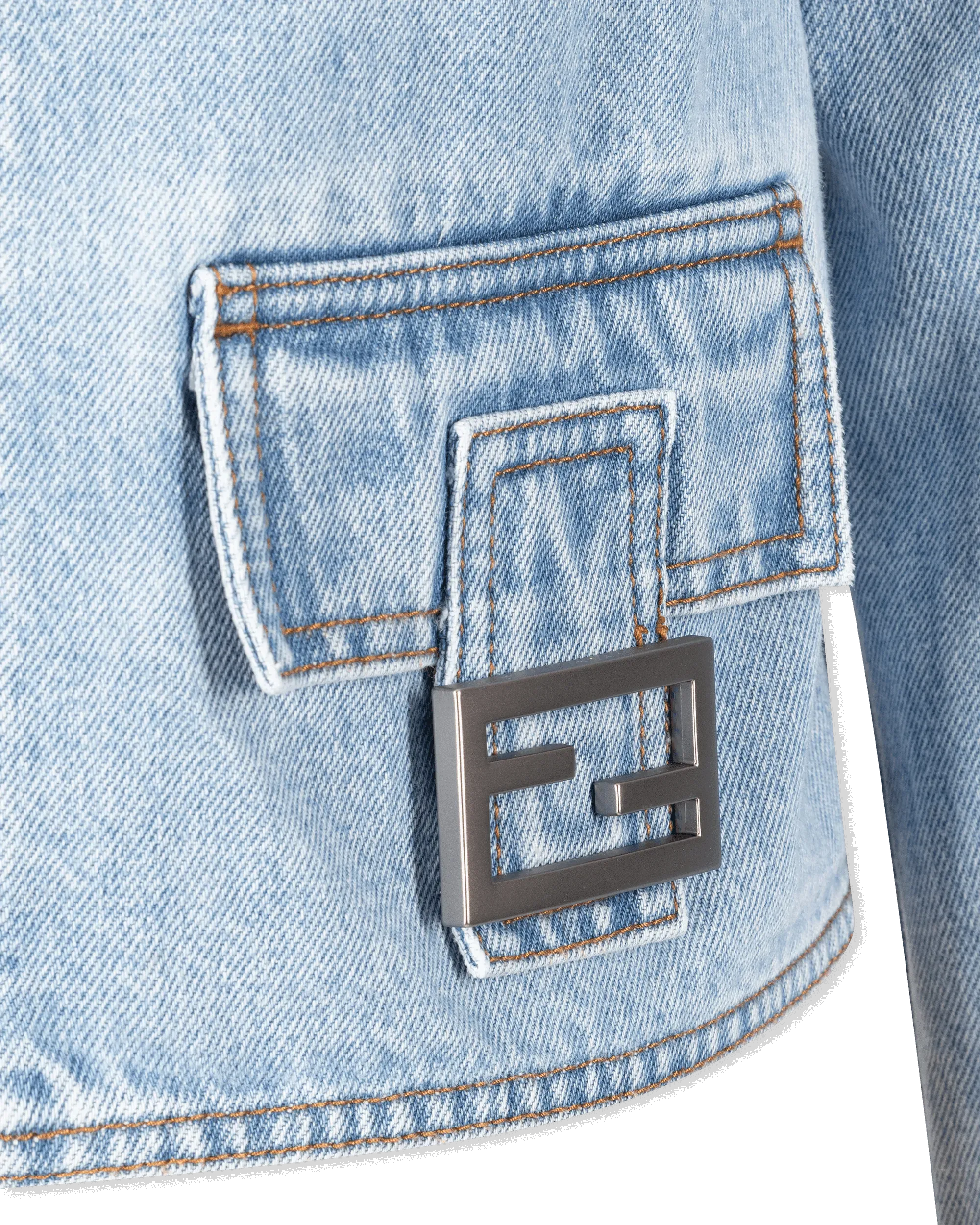 Baguette Denim Jacket - DIHSAN