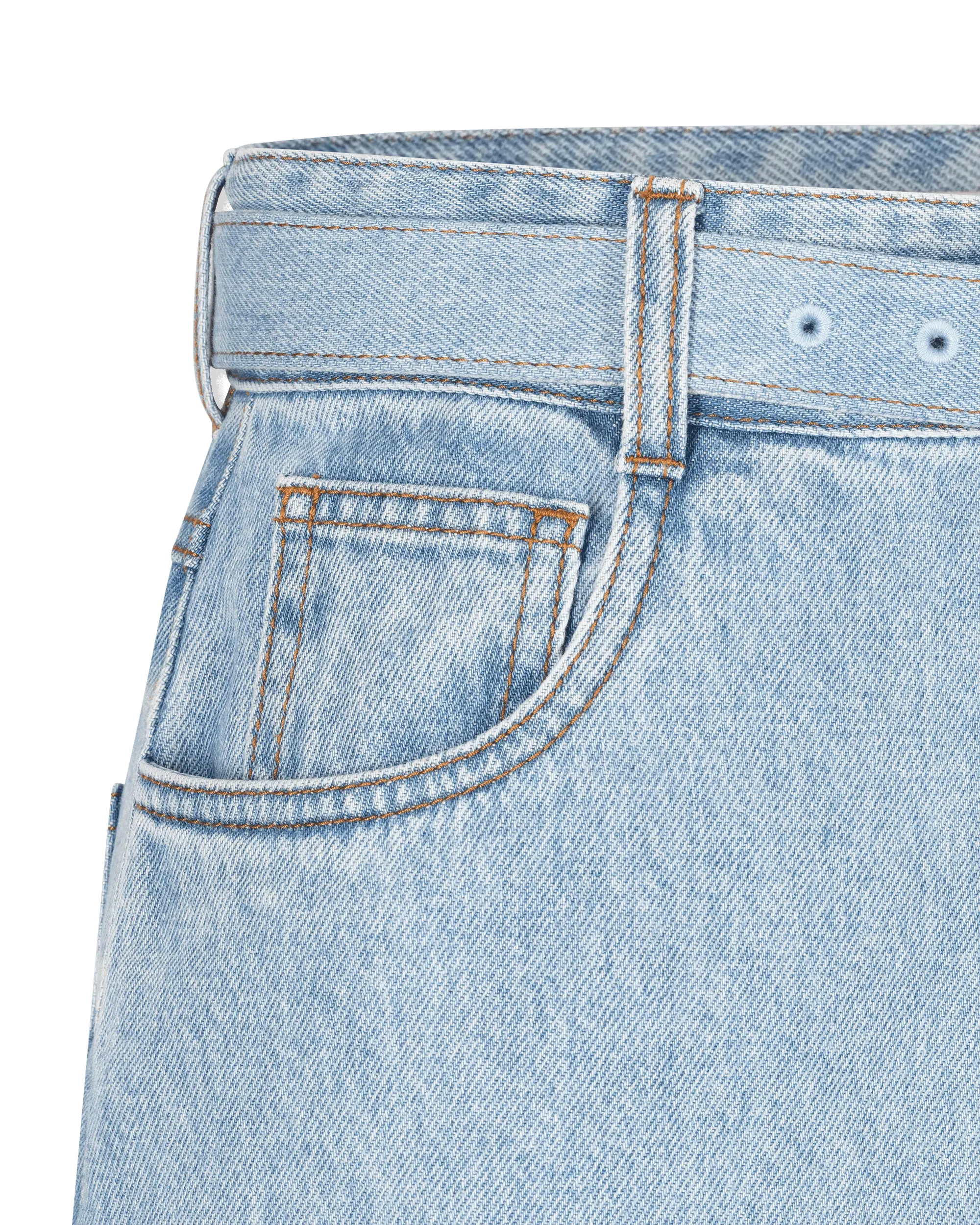 Baguette Denim Jeans - DIHSAN