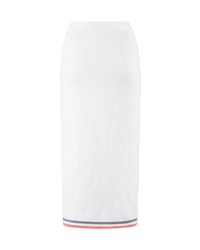 Mirror Midi Pencil Skirt - DIHSAN