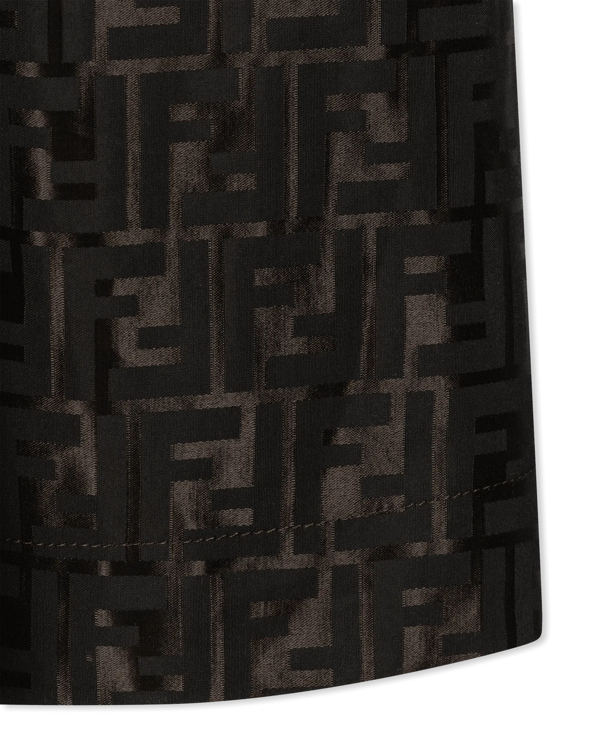 FF Jacquard Trench Coat - DIHSAN