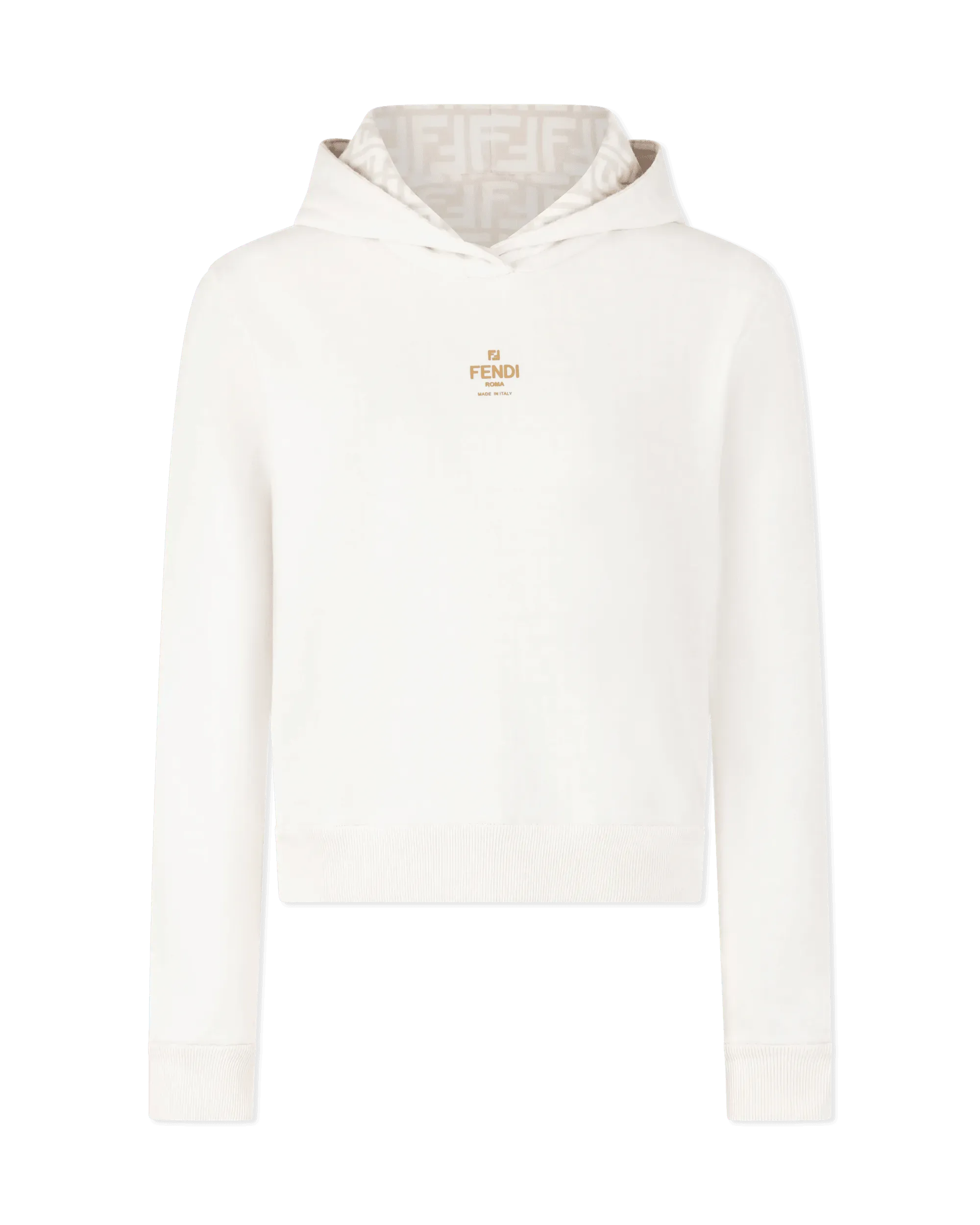 FF Cropped Reversible Hoodie - DIHSAN