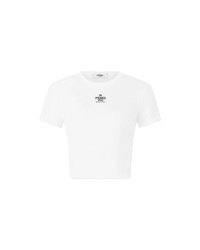 Ribbed Logo T-Shirt - DIHSAN