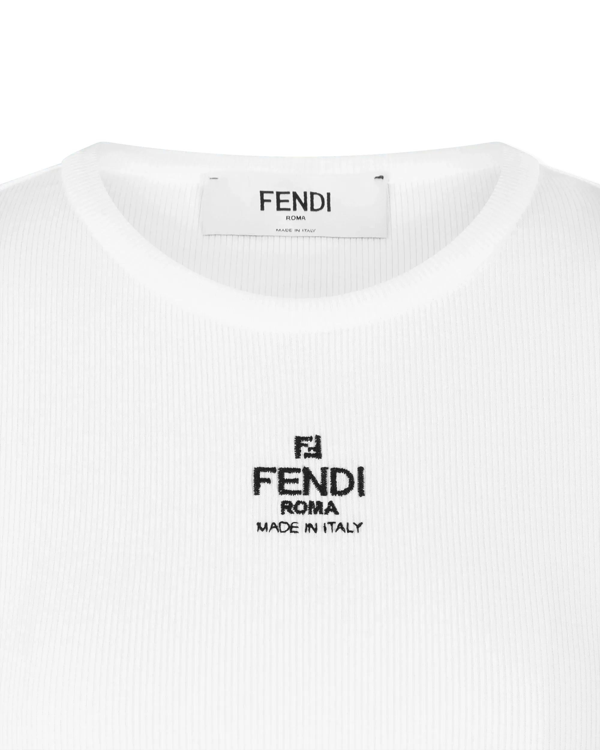 Ribbed Logo T-Shirt - DIHSAN