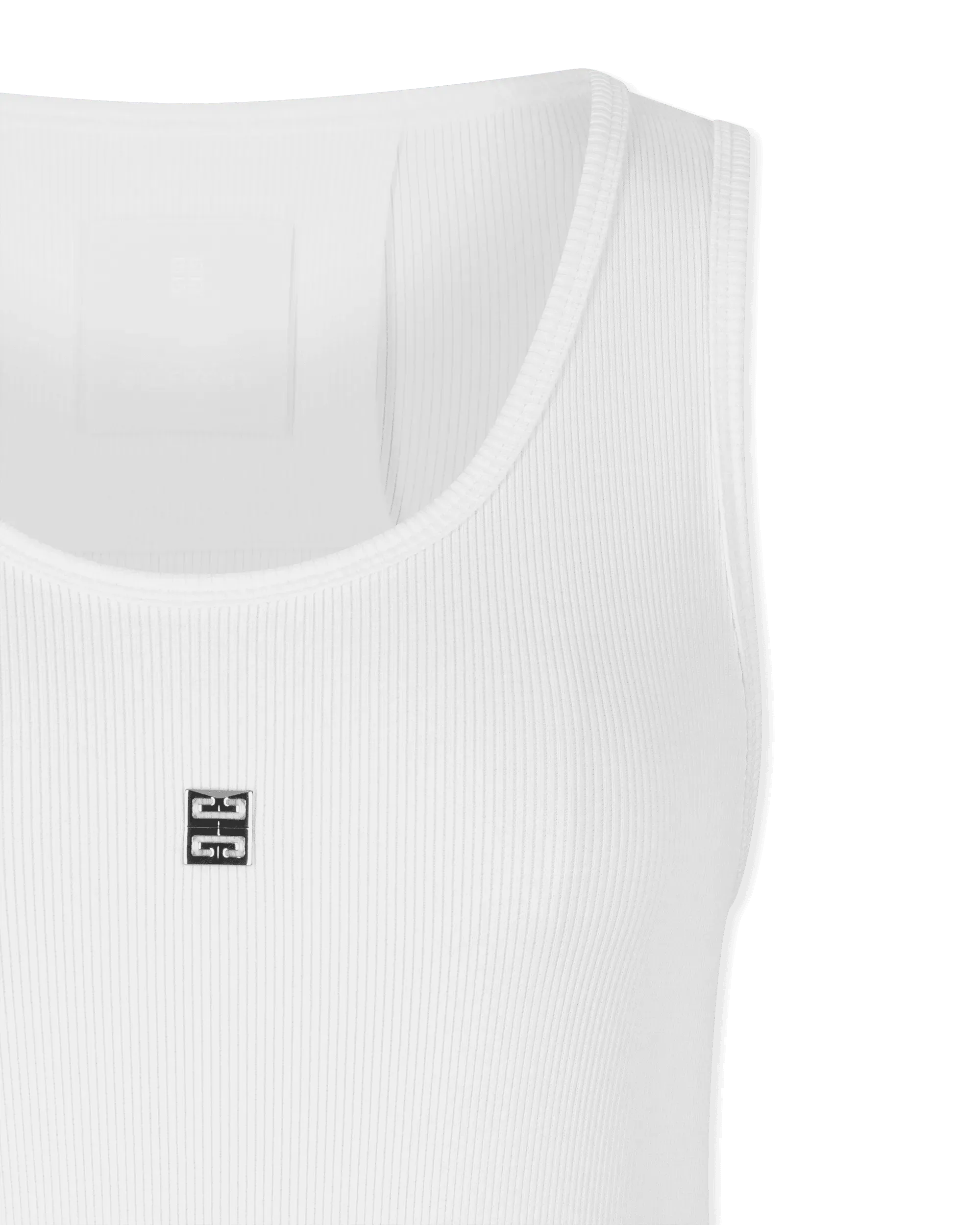 Extra Slim Fit Ribbed Tank Top - DIHSAN