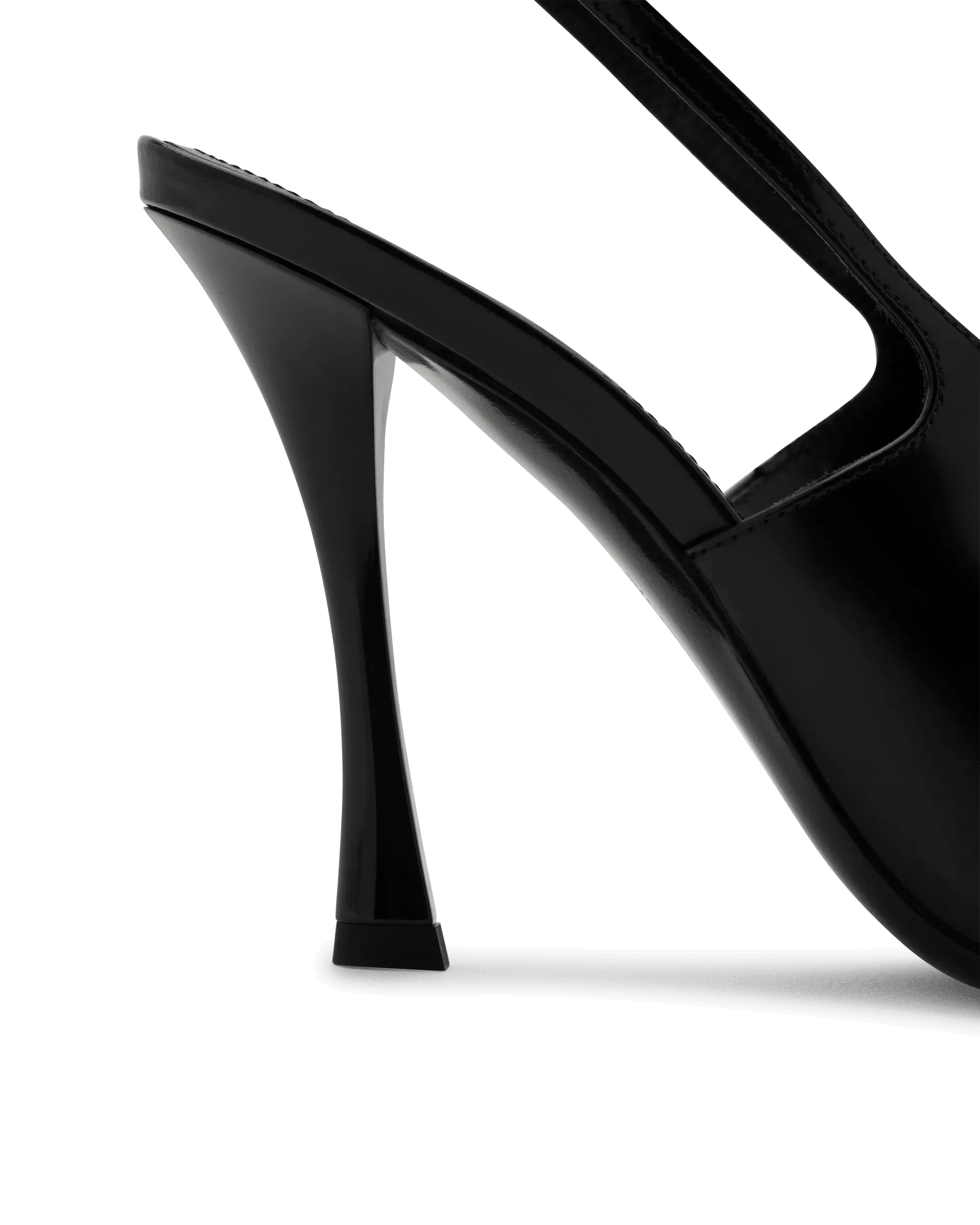 Show Slingback Leather Pumps - DIHSAN