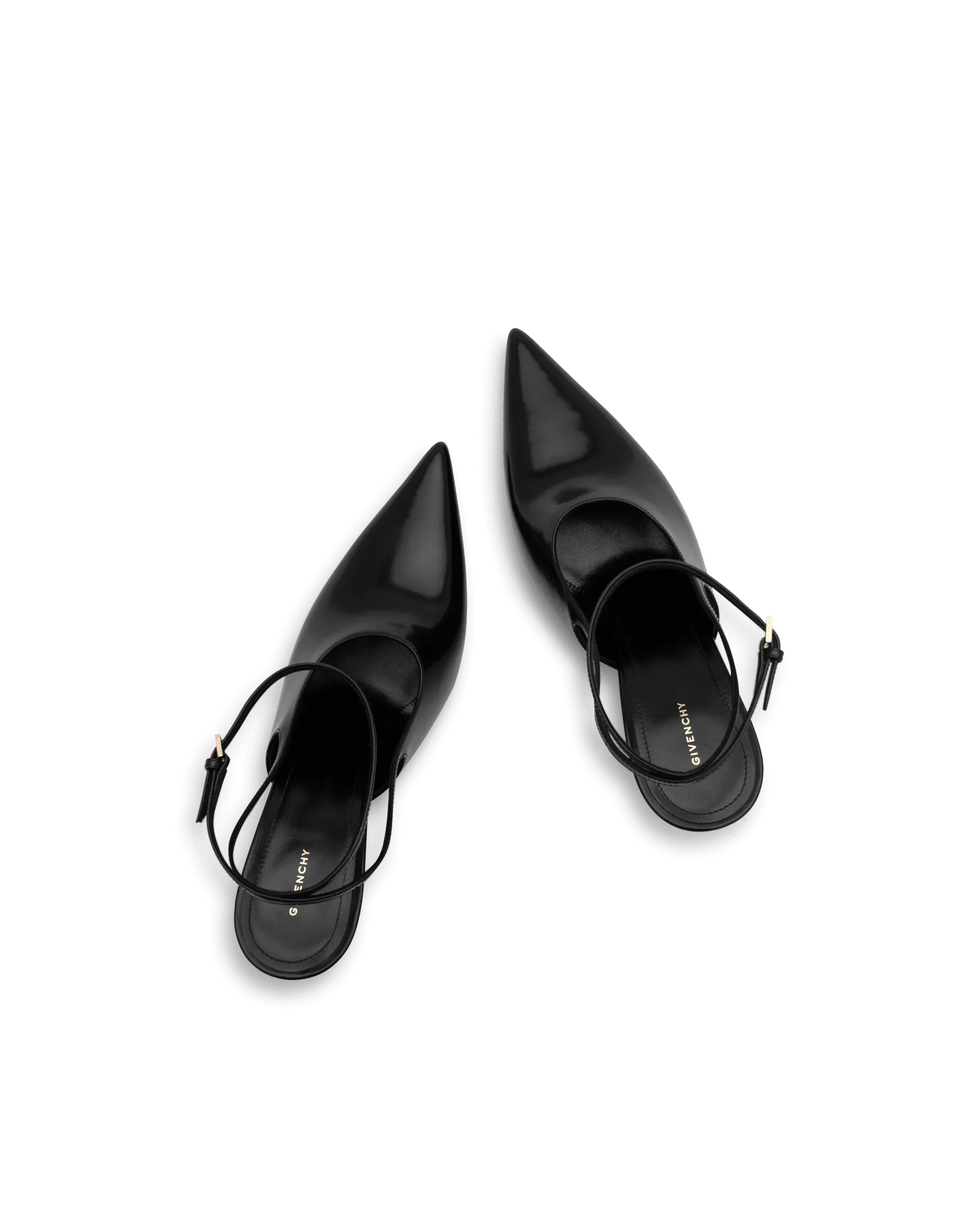 Show Slingback Leather Pumps - DIHSAN