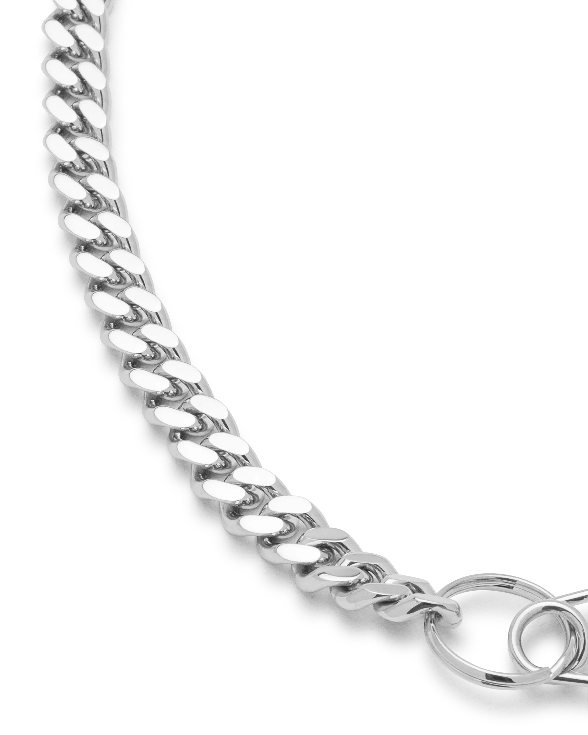 Gaultier Removable Safety Pin Necklace