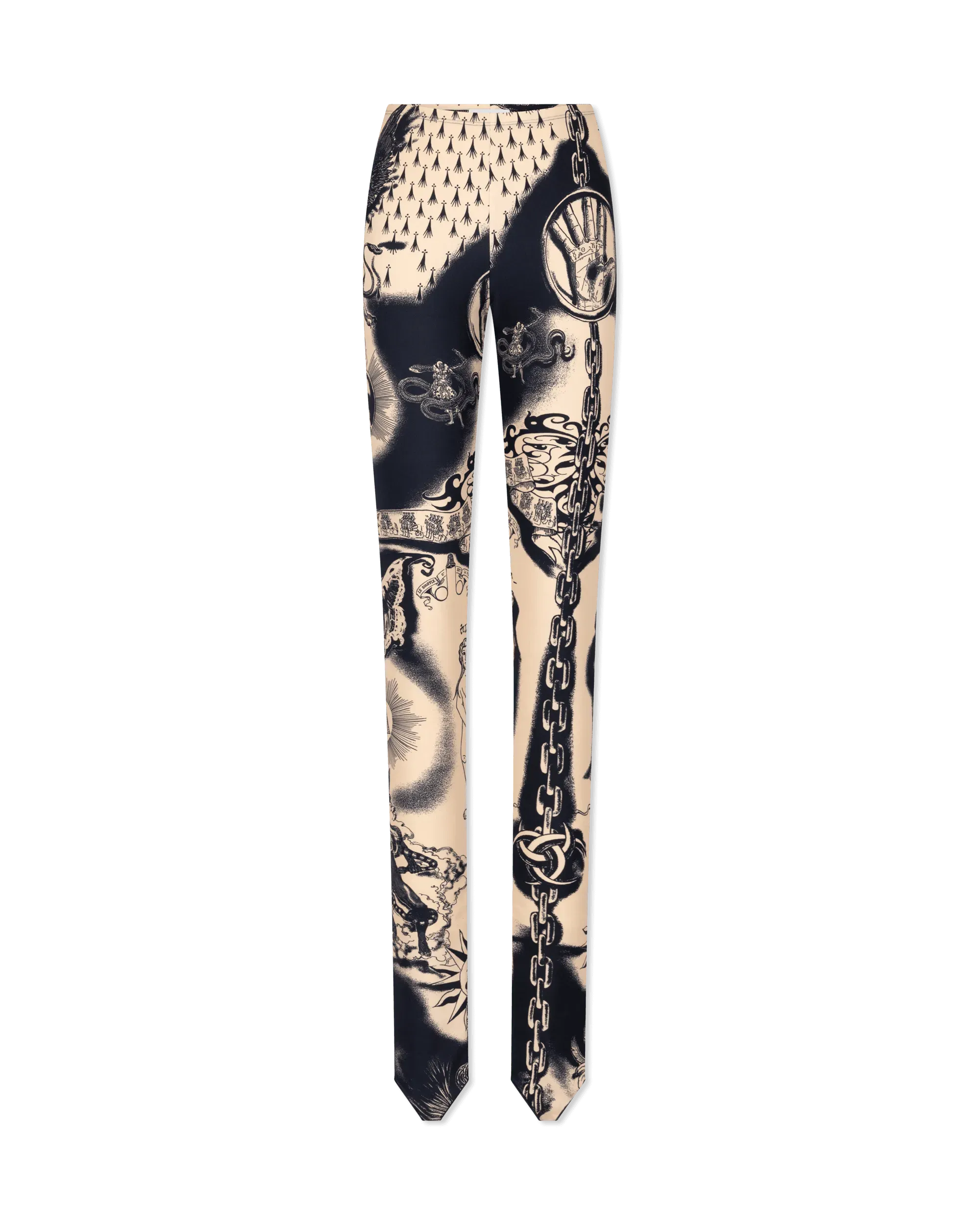 The Heraldry Tattoo Leggings - DIHSAN
