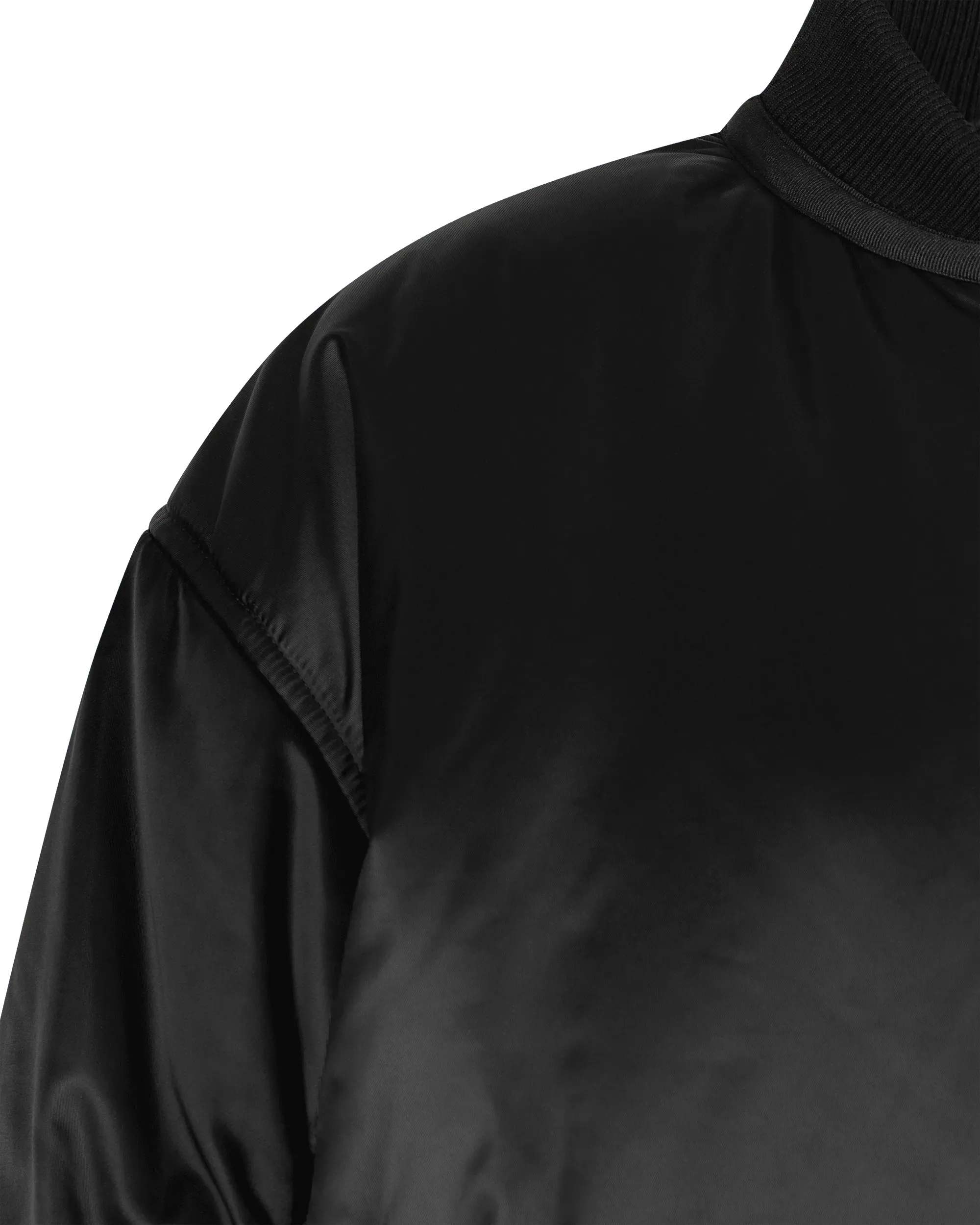 Embroidery Oversized Bomber Jacket - DIHSAN