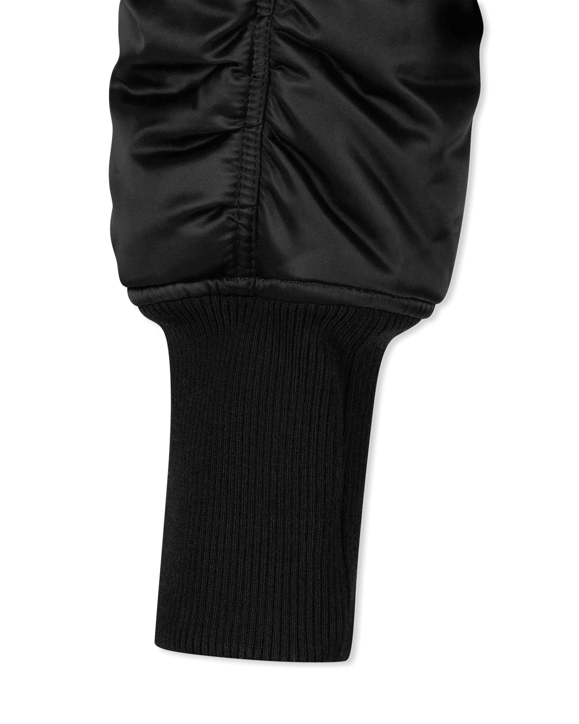 Embroidery Oversized Bomber Jacket - DIHSAN