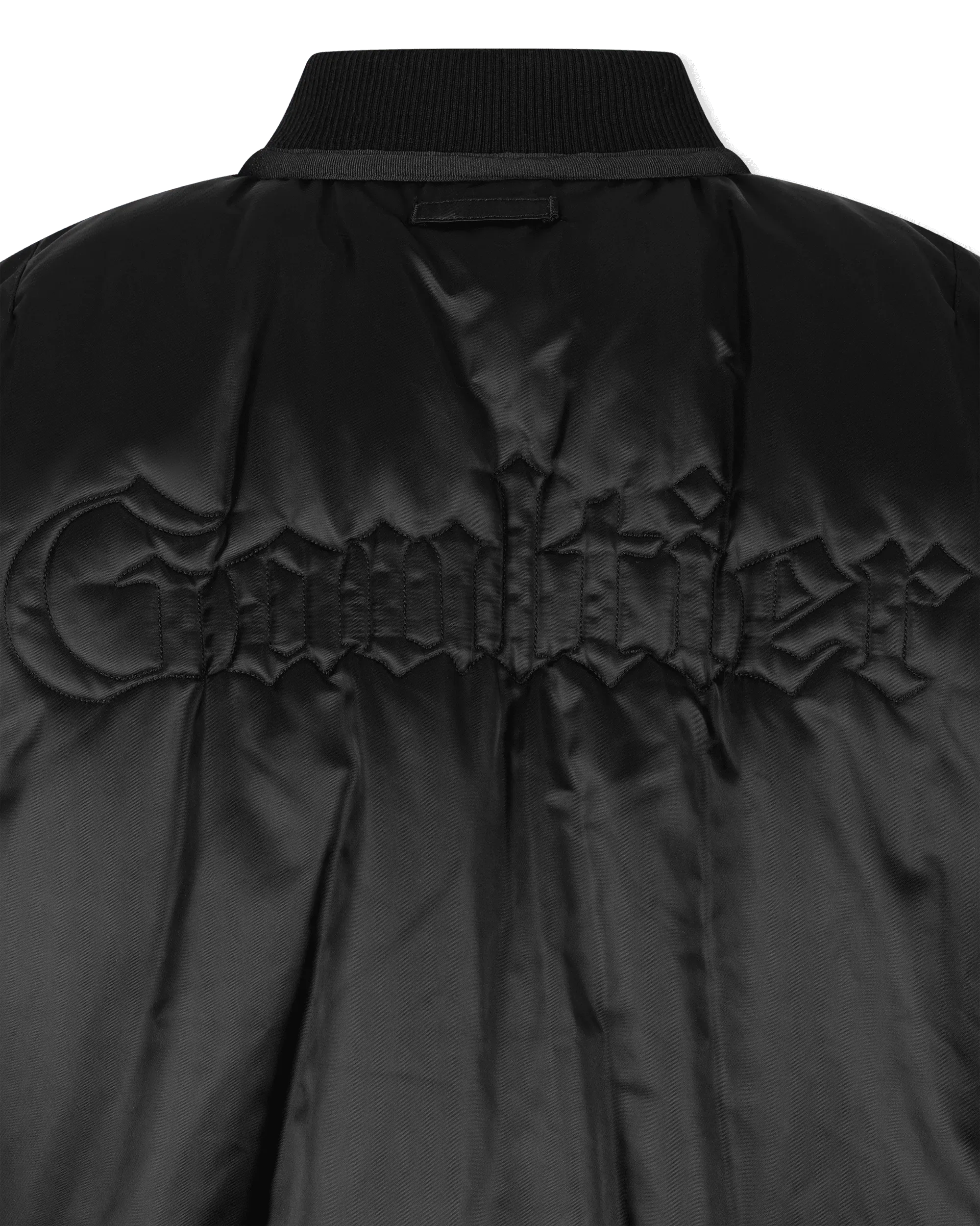 Embroidery Oversized Bomber Jacket - DIHSAN