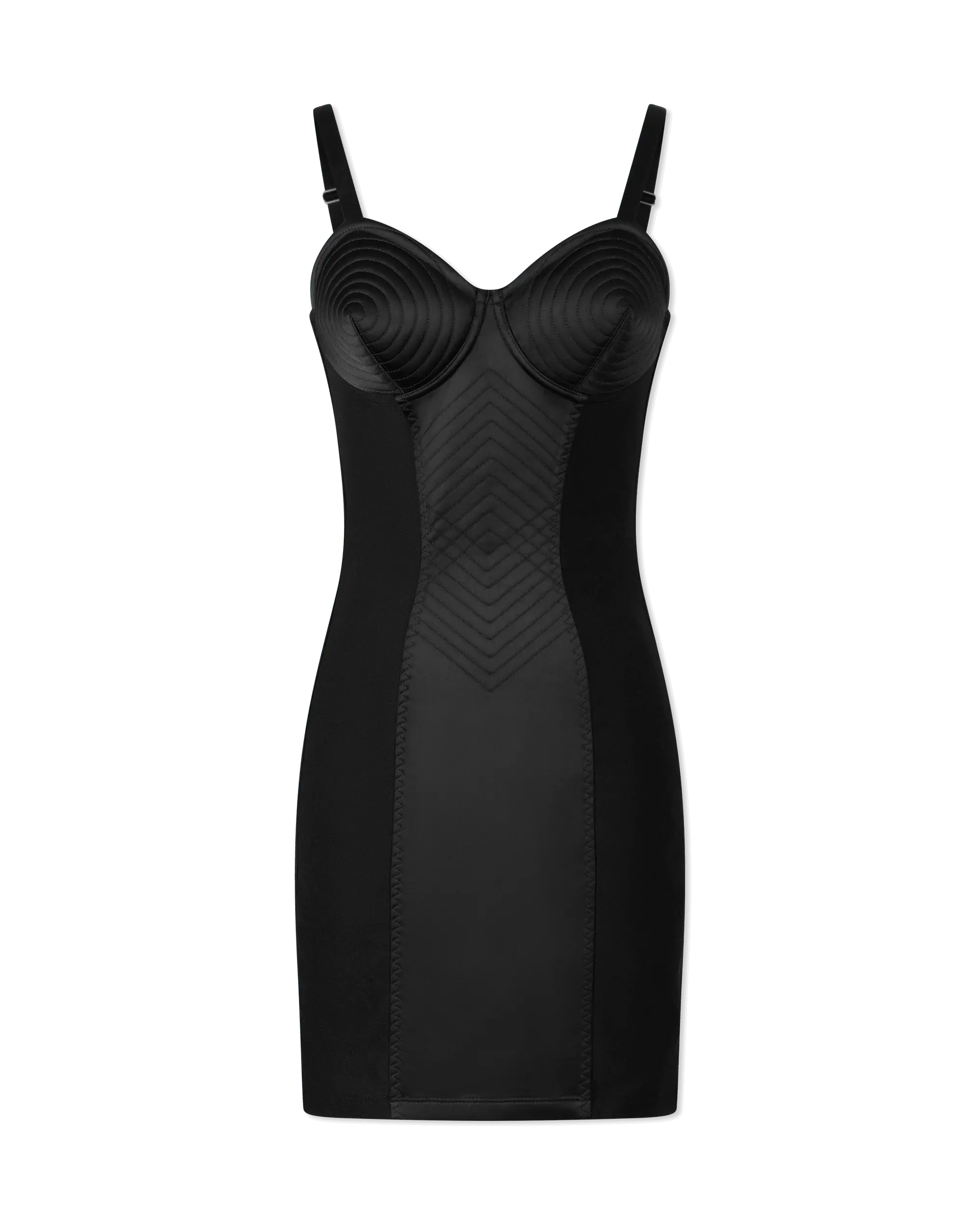 Conical Sleeveless Mini Dress - DIHSAN