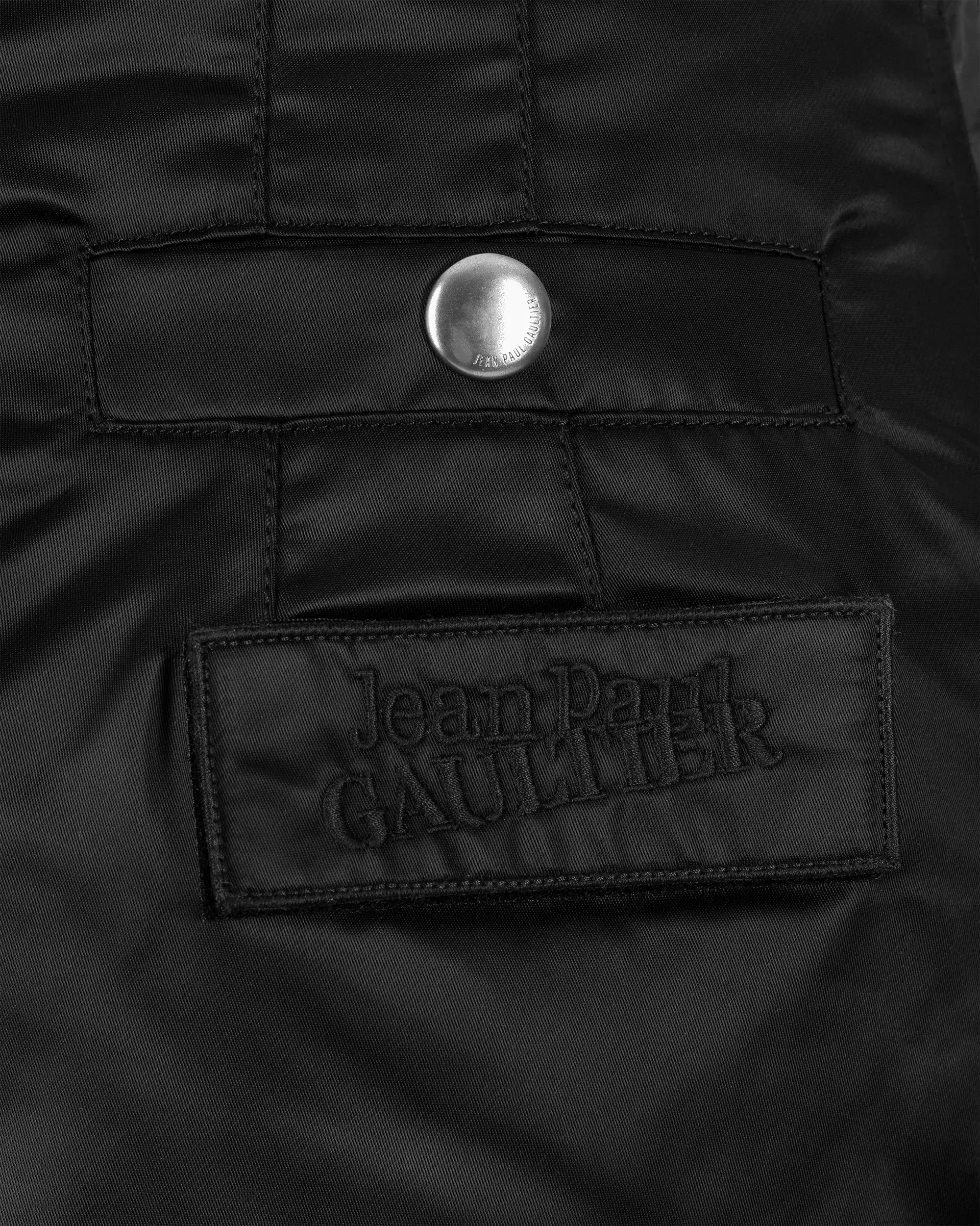 Embroidered Bomber Mini Skirt - DIHSAN