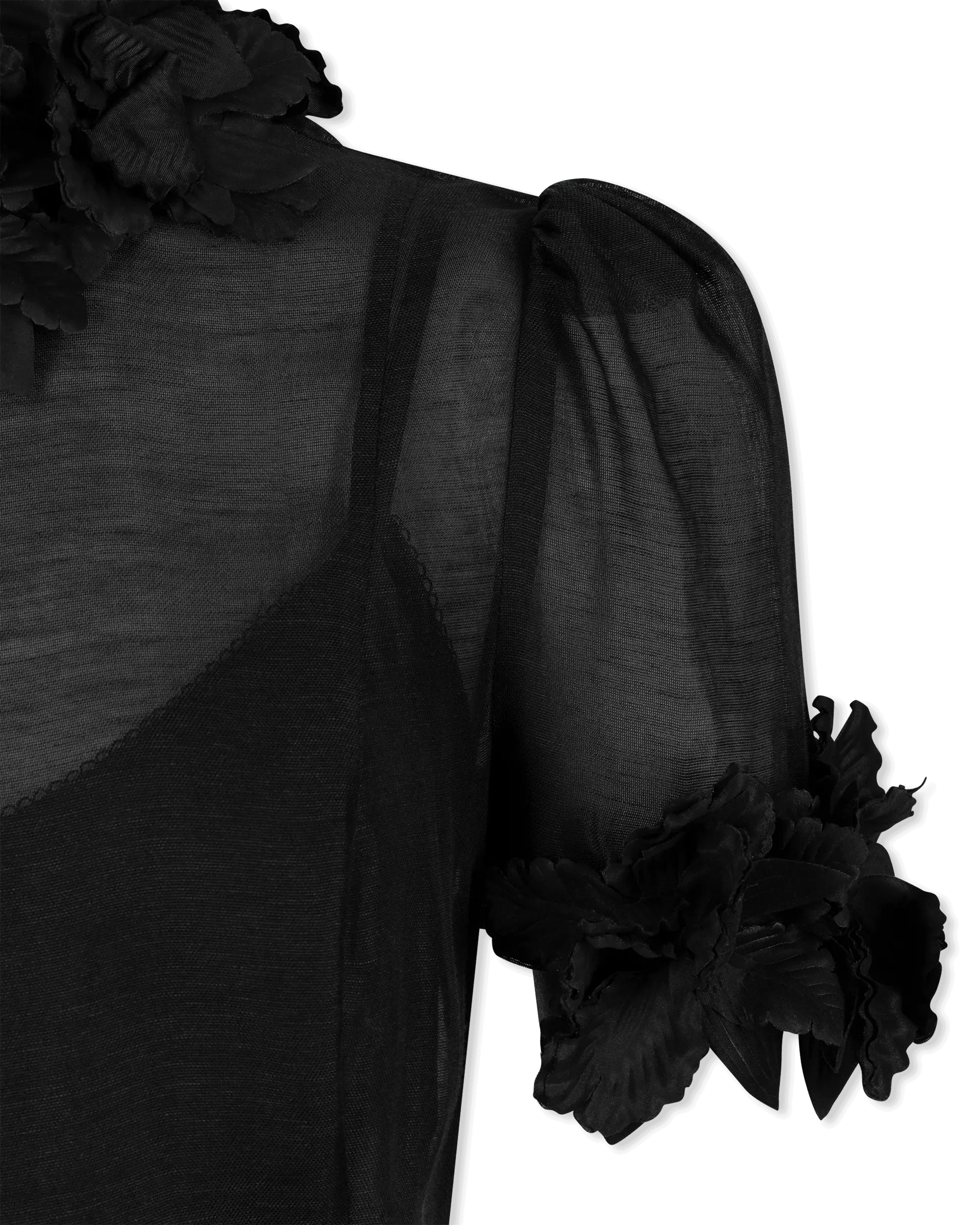 Luminosity LIft-Off Flower Mini Dress - DIHSAN