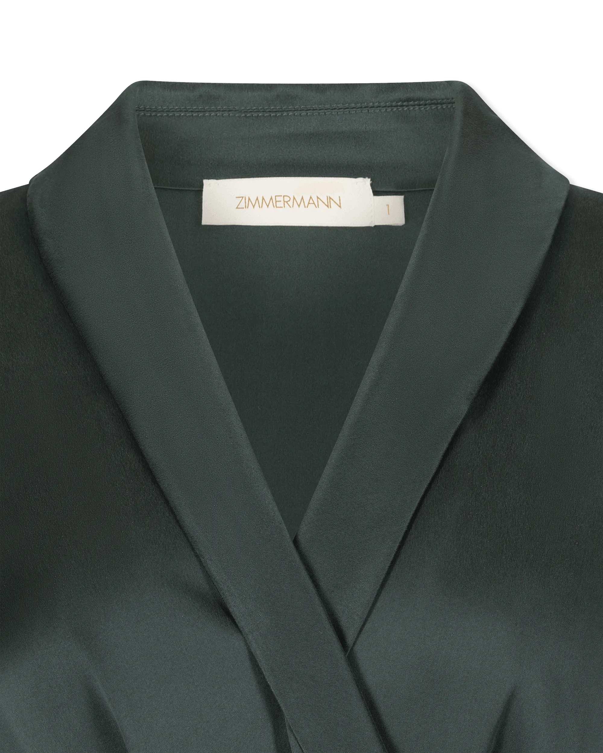 Silk Wrap Midi Dress - DIHSAN