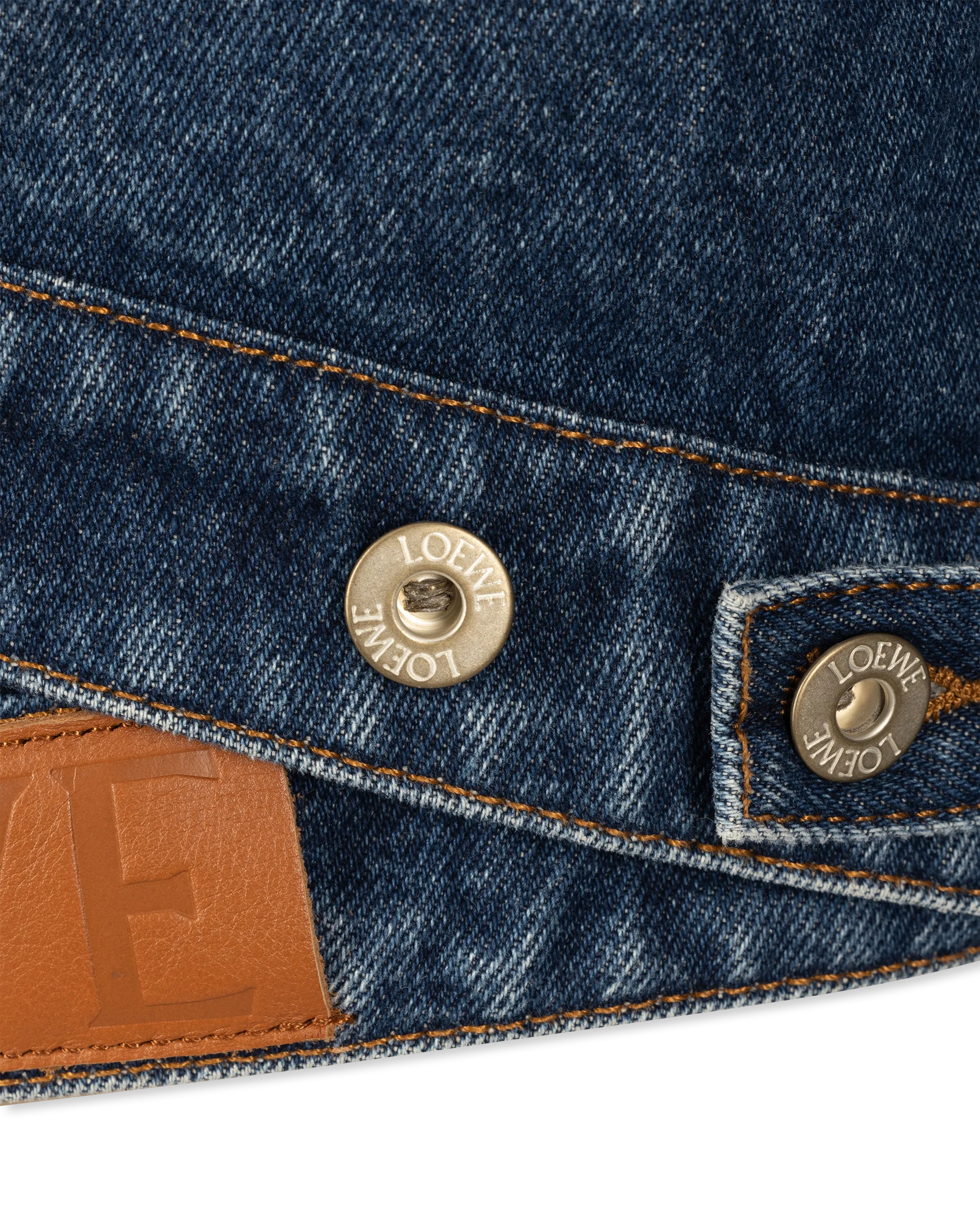 Cotton Trompe L'Oeil Denim Jacket