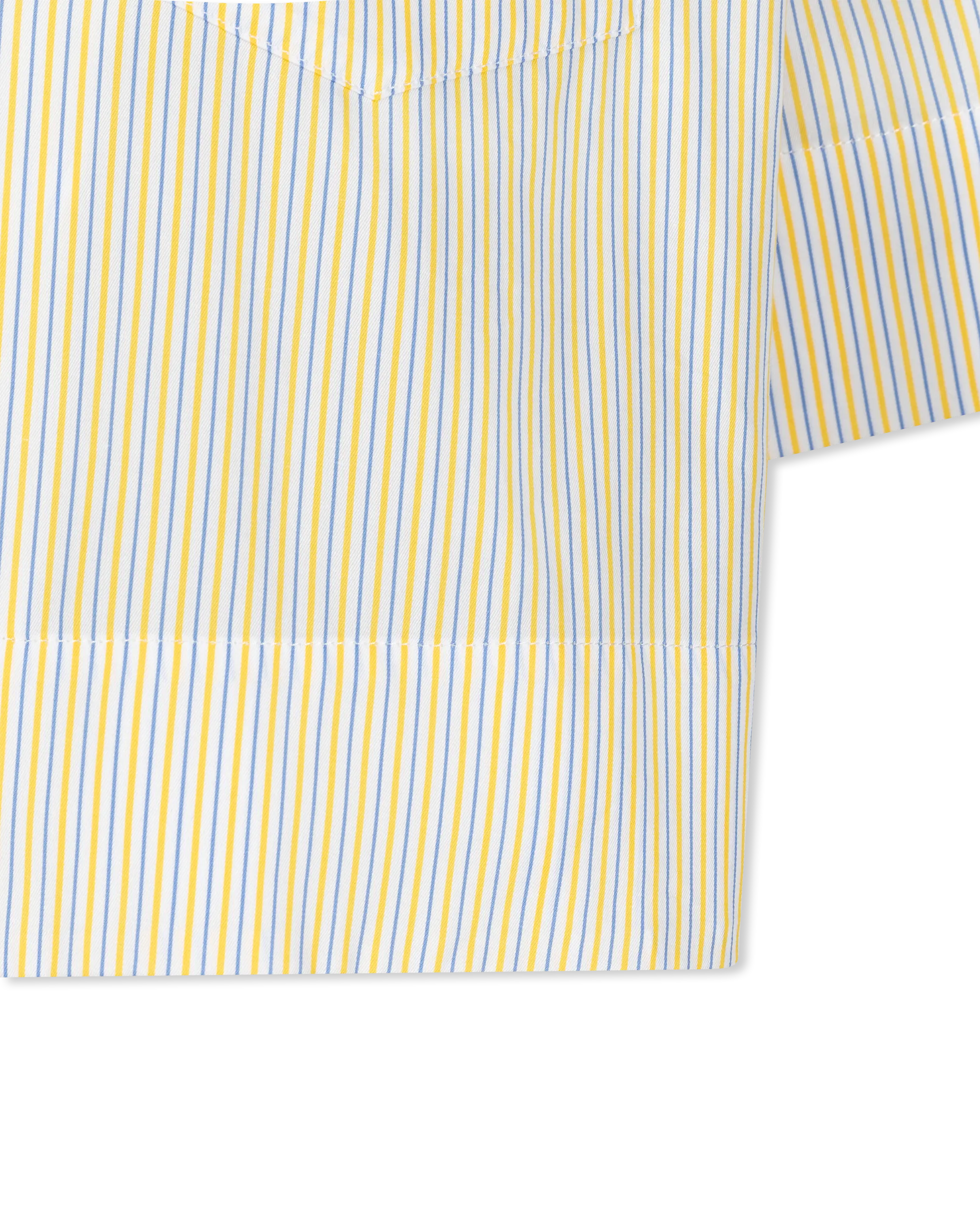 Striped Cropped Pyjama Shirt