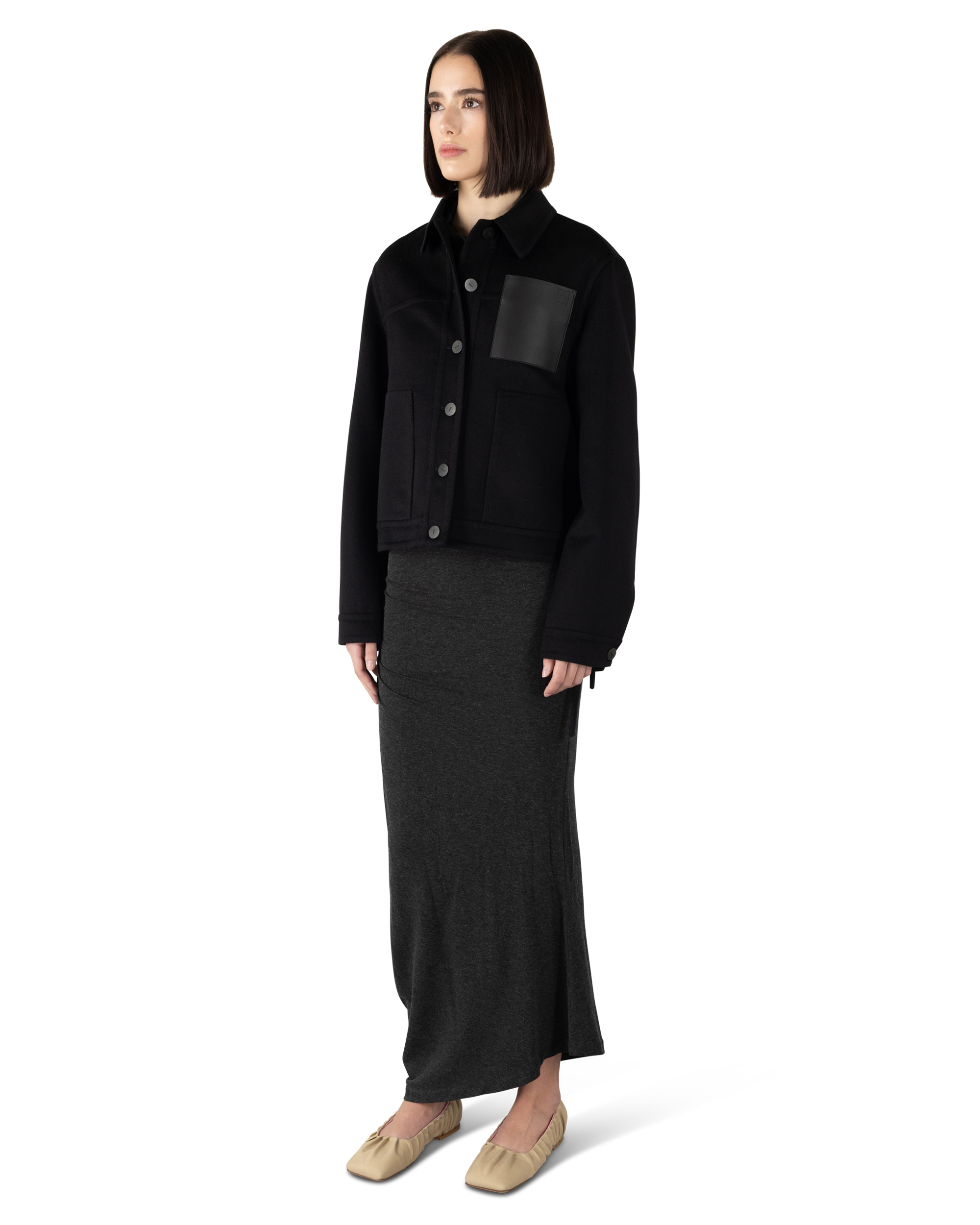 Wool and Cashmere Workwear Jacket