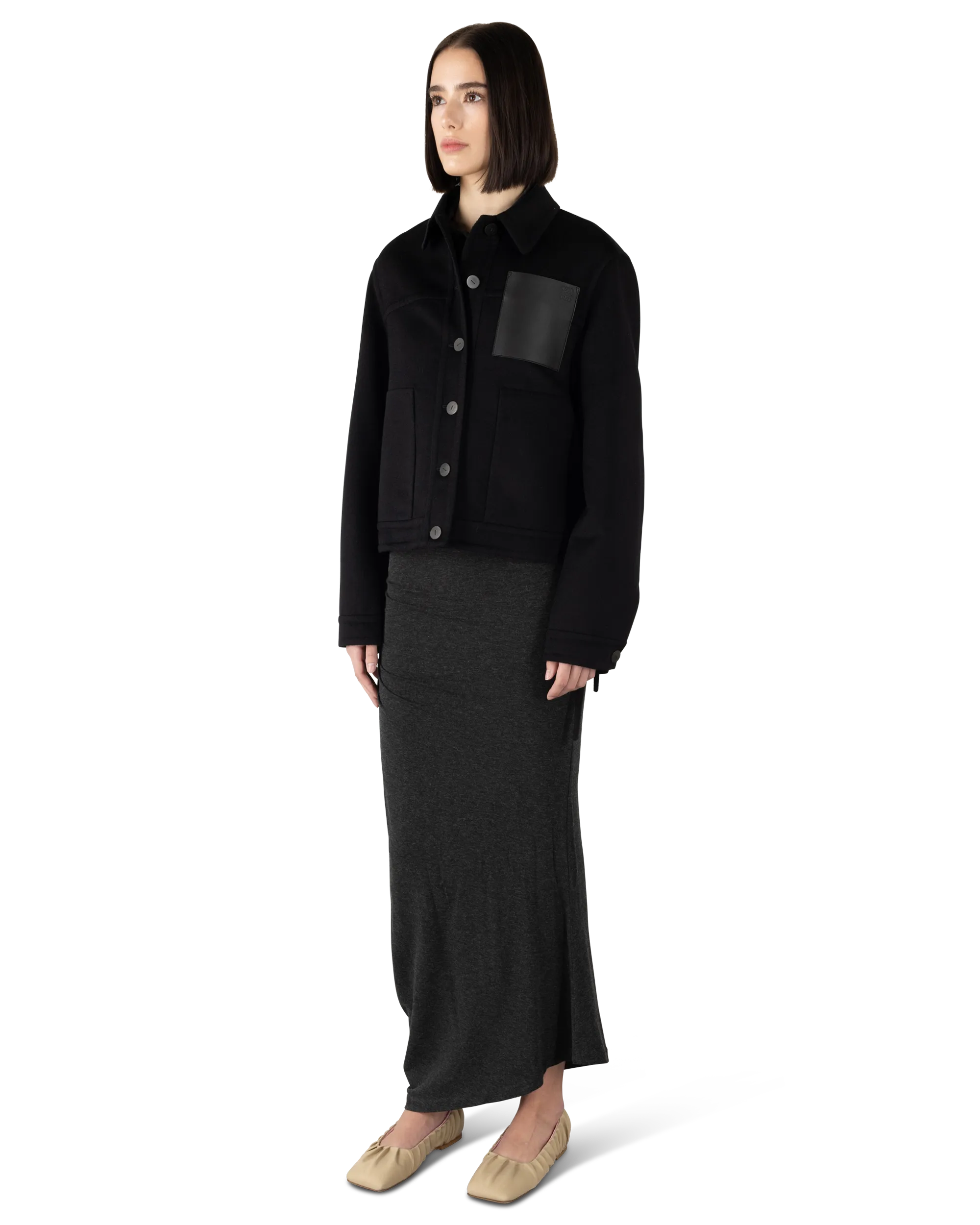 Wool and Cashmere Workwear Jacket