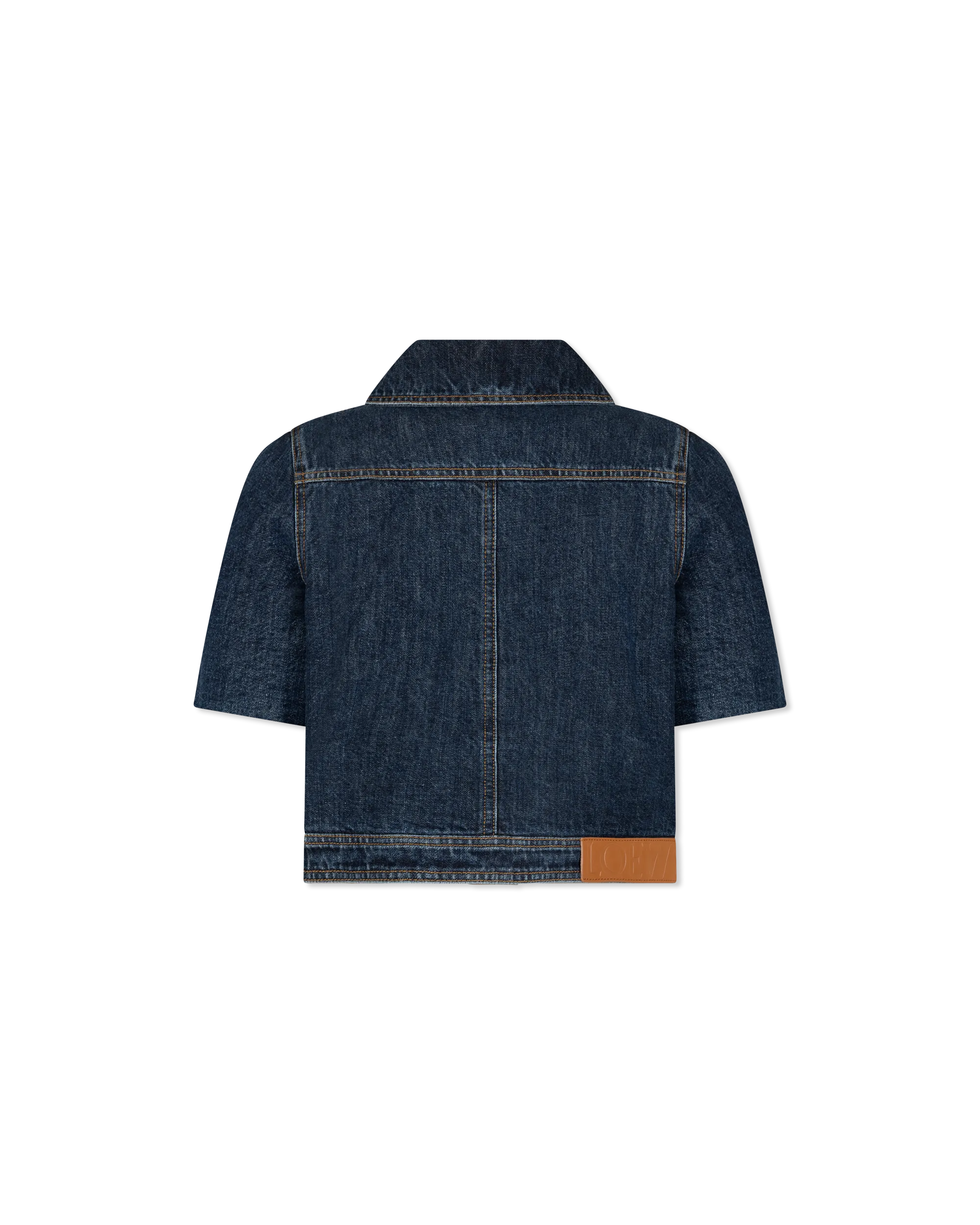 Reproportioned Cropped Denim Jacket