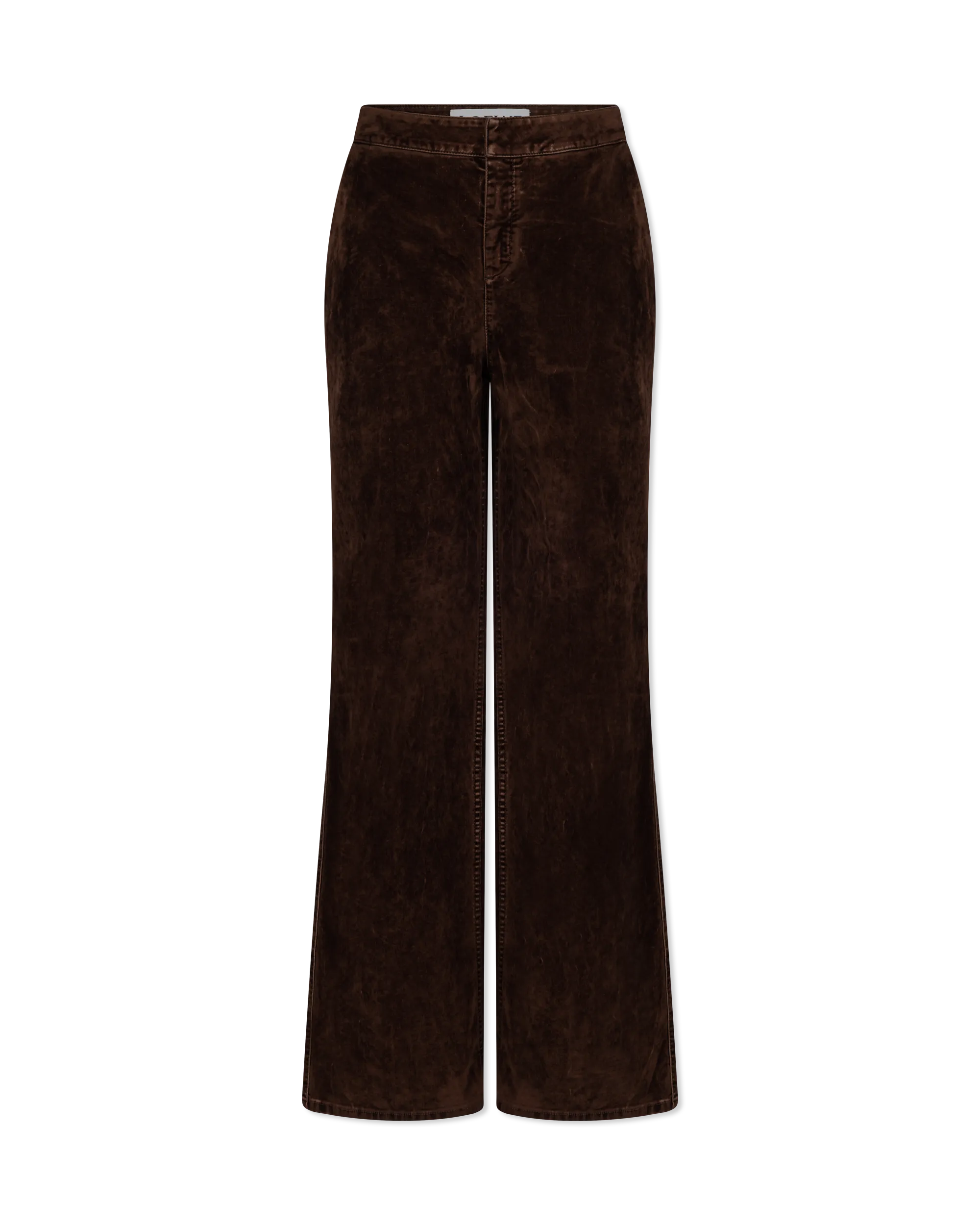 Bootleg Velvet Denim Jeans