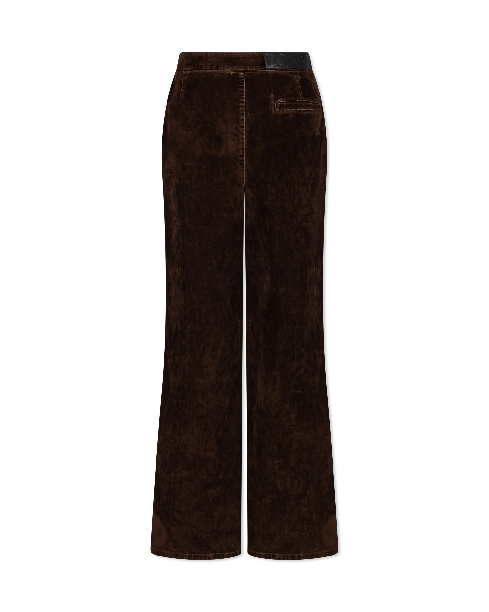 Bootleg Velvet Denim Jeans