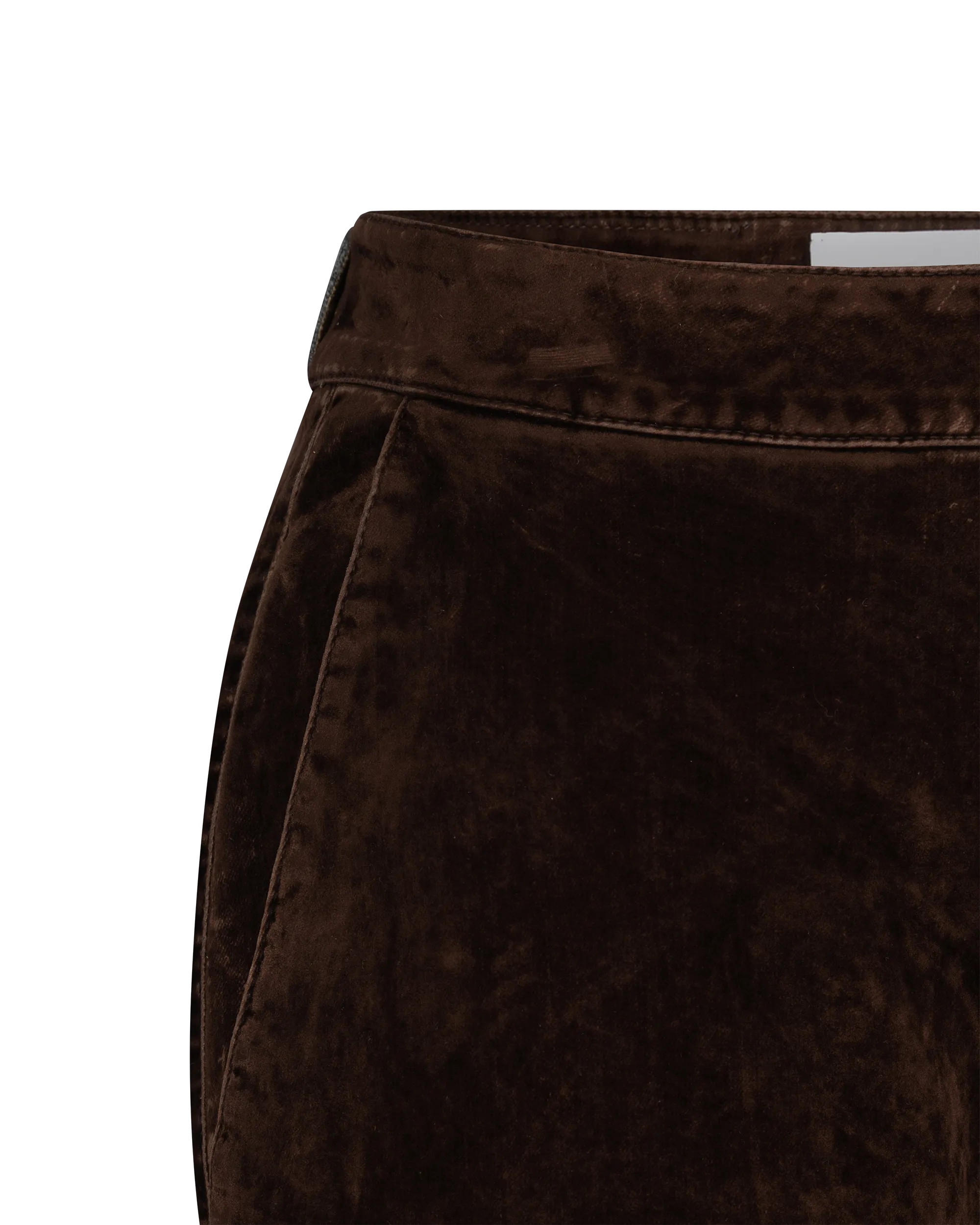 Bootleg Velvet Denim Jeans