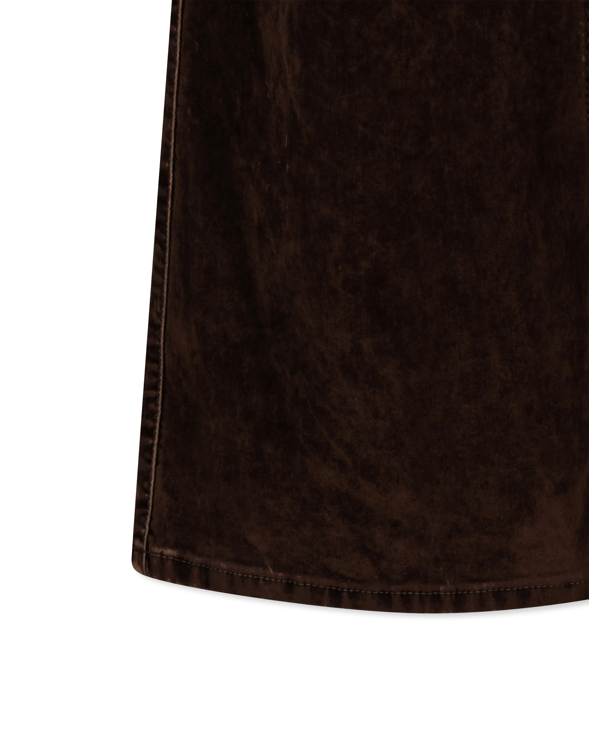 Bootleg Velvet Denim Jeans